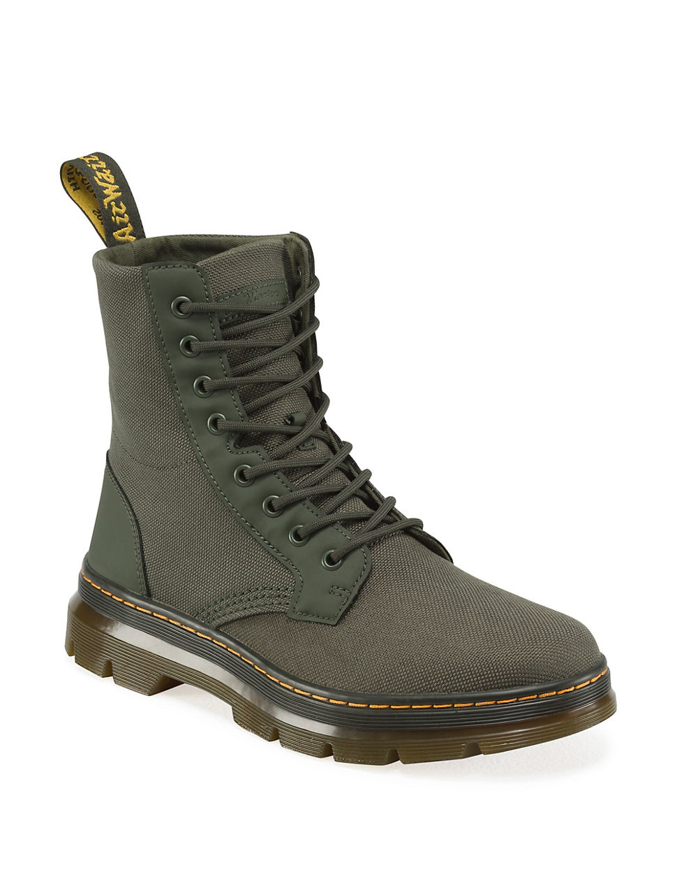 olive green dr marten boots