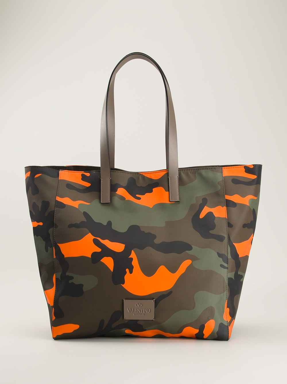 Lyst - Valentino Camouflage Tote in Green for Men