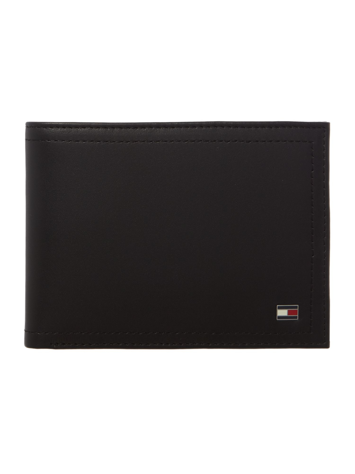 Tommy Hilfiger Men's Leather Fordham Bifold Wallet With Coin Pocket