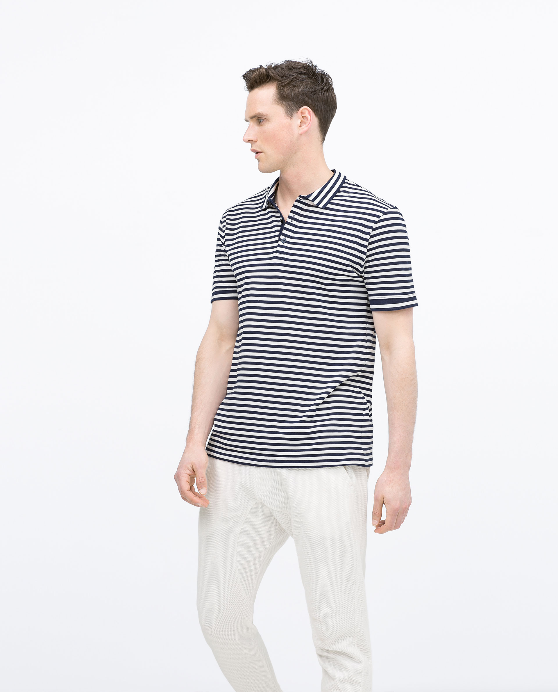zara mens polo tops