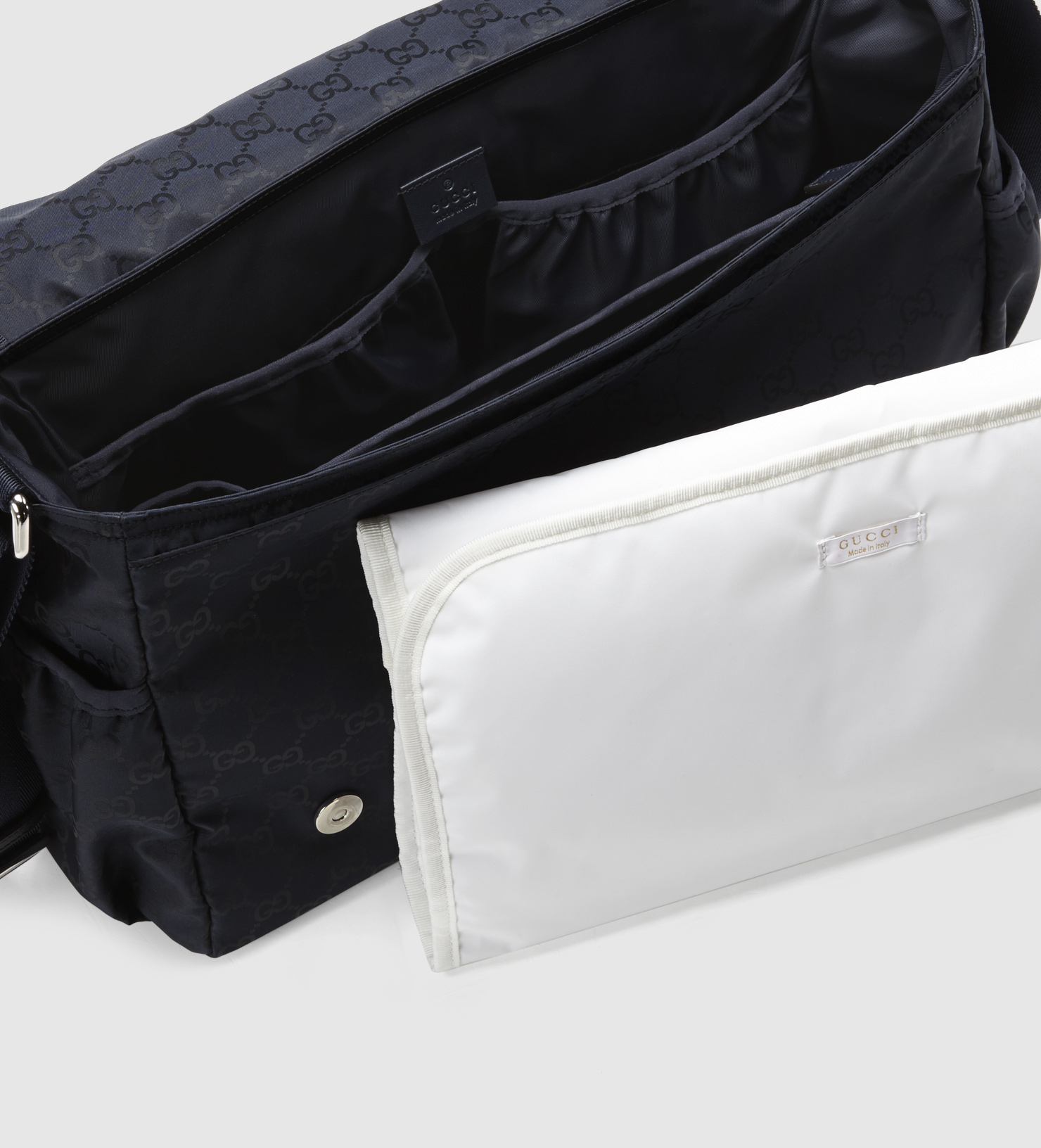 Gucci Blue Nylon Ssima Diaper Bag for Men - Lyst