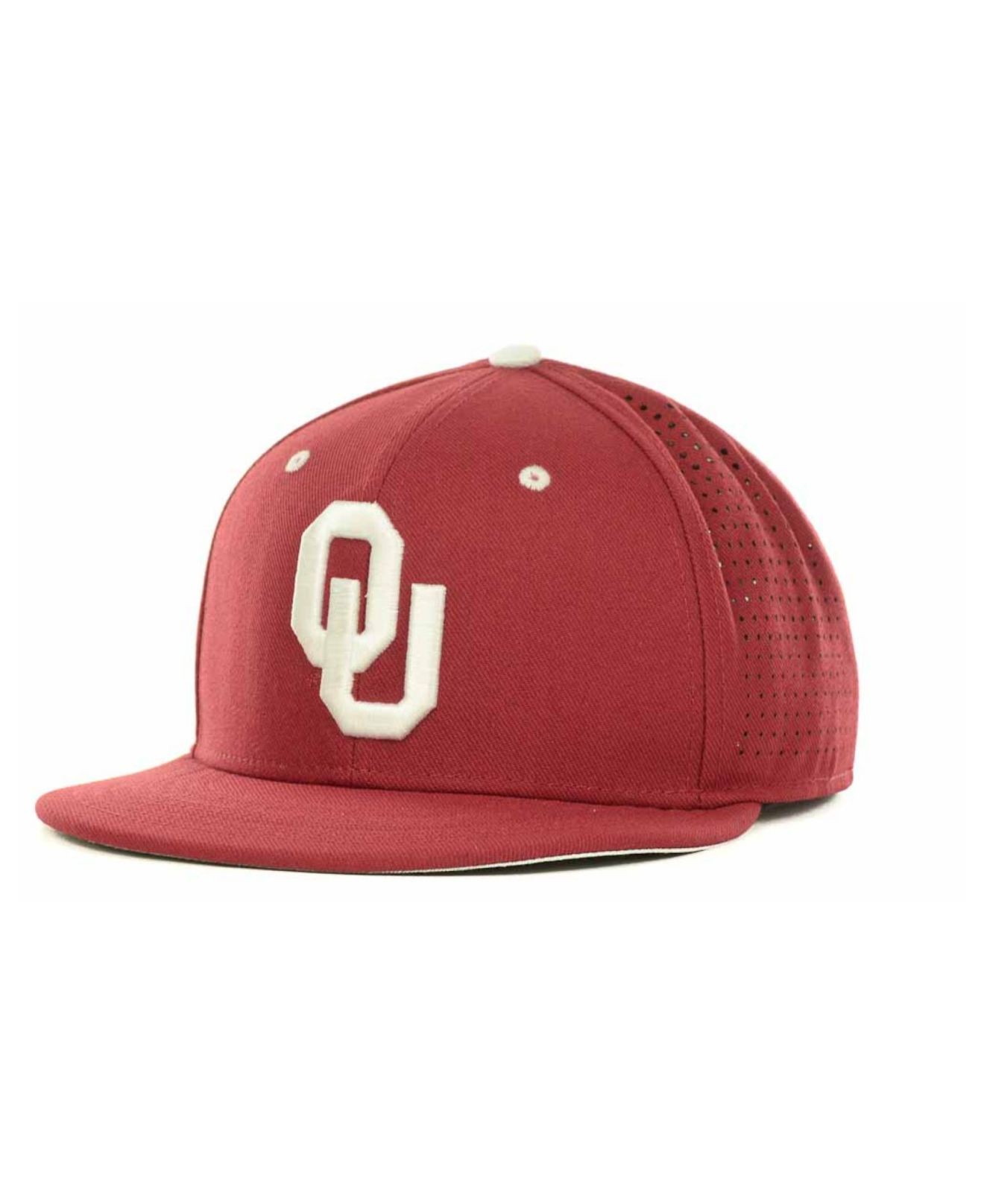 Nike Oklahoma Sooners Ncaa Authentic Vapor Fitted Cap in Red for Men | Lyst