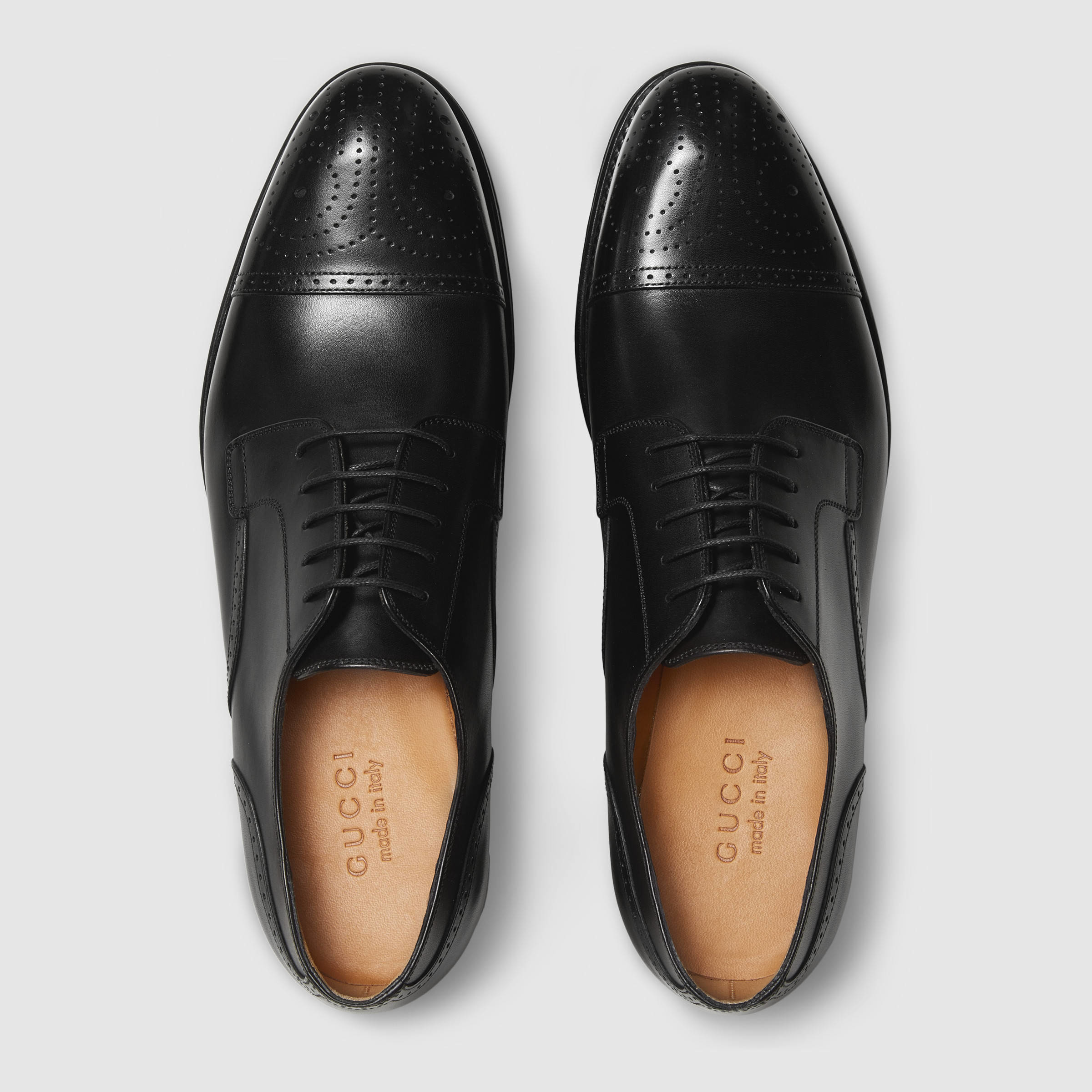 gucci black shoe laces