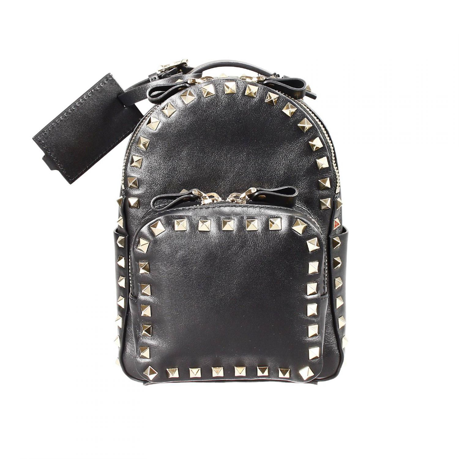 Valentino Bag Rockstud Backpack Mini in Black | Lyst