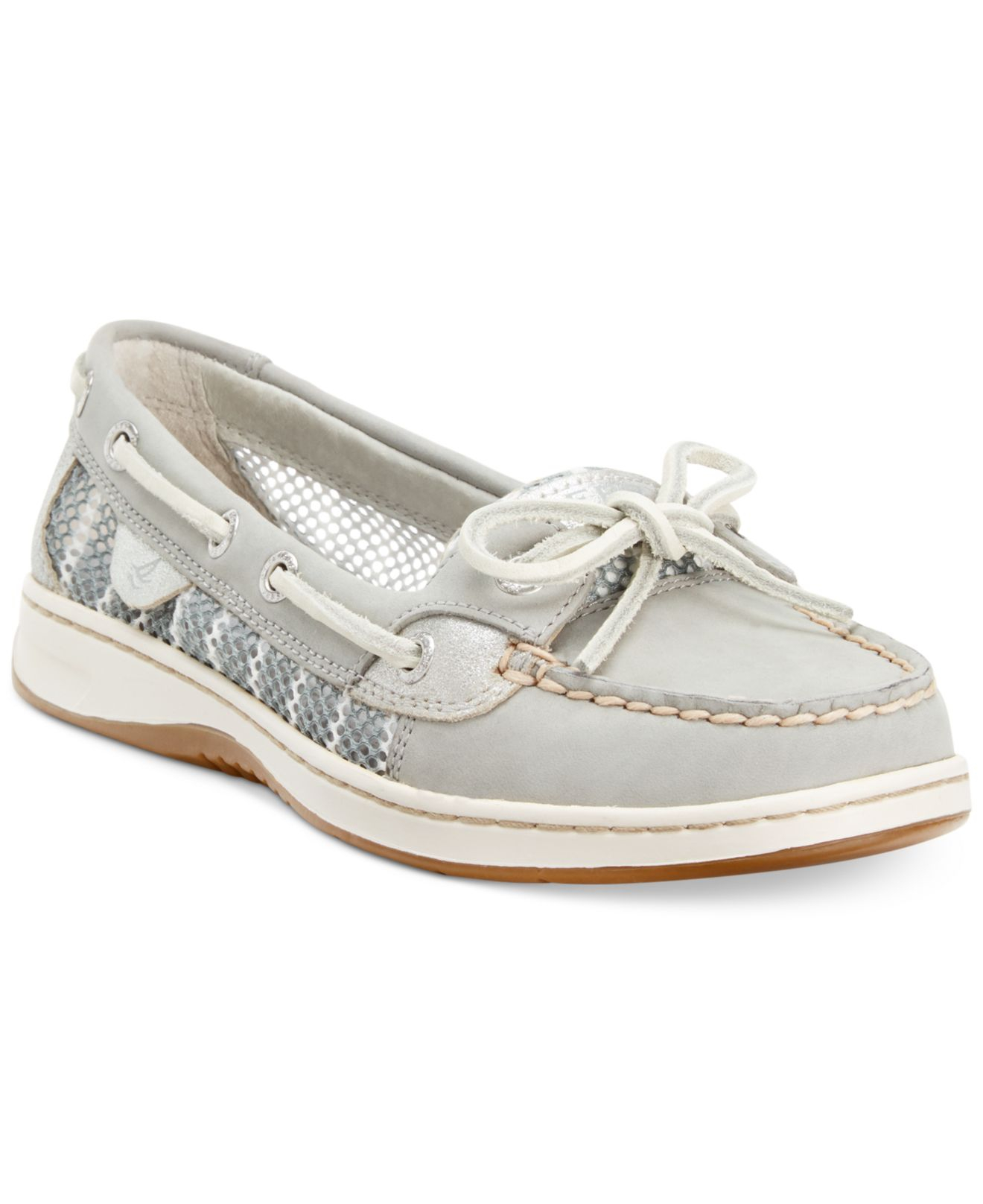 sperry mesh boat shoes