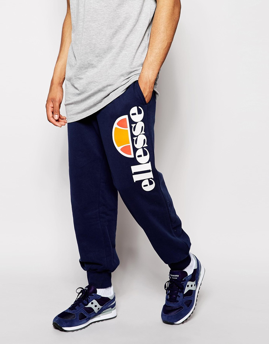 ellesse blue joggers