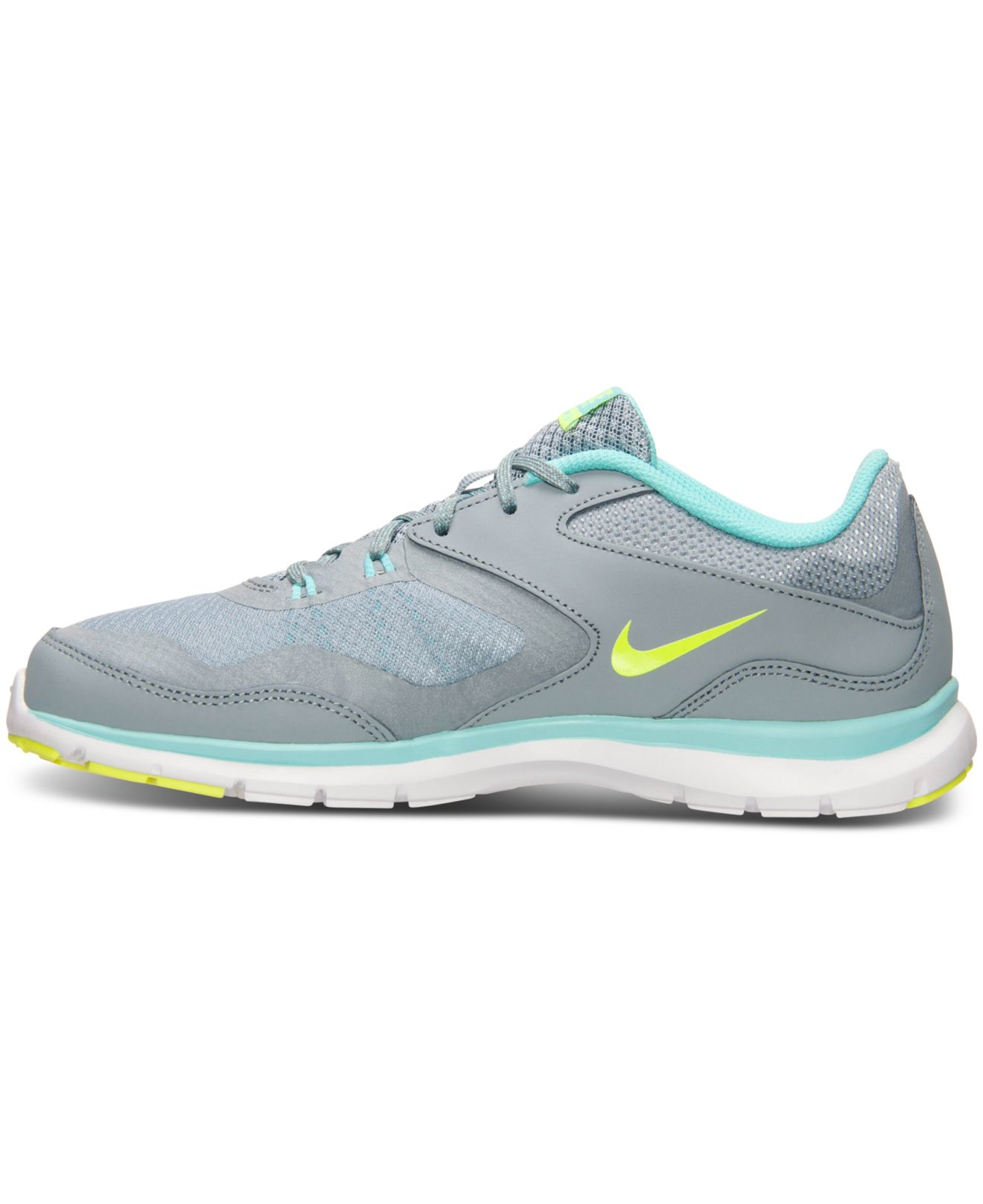 Nike Women's Flex Trainer 5 Training Sneakers From Finish Line in Gray ...