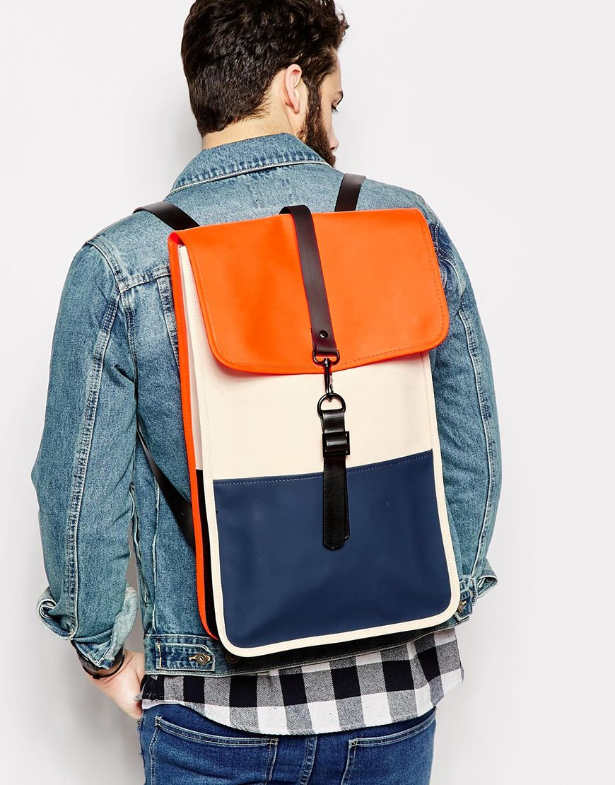 rains orange backpack