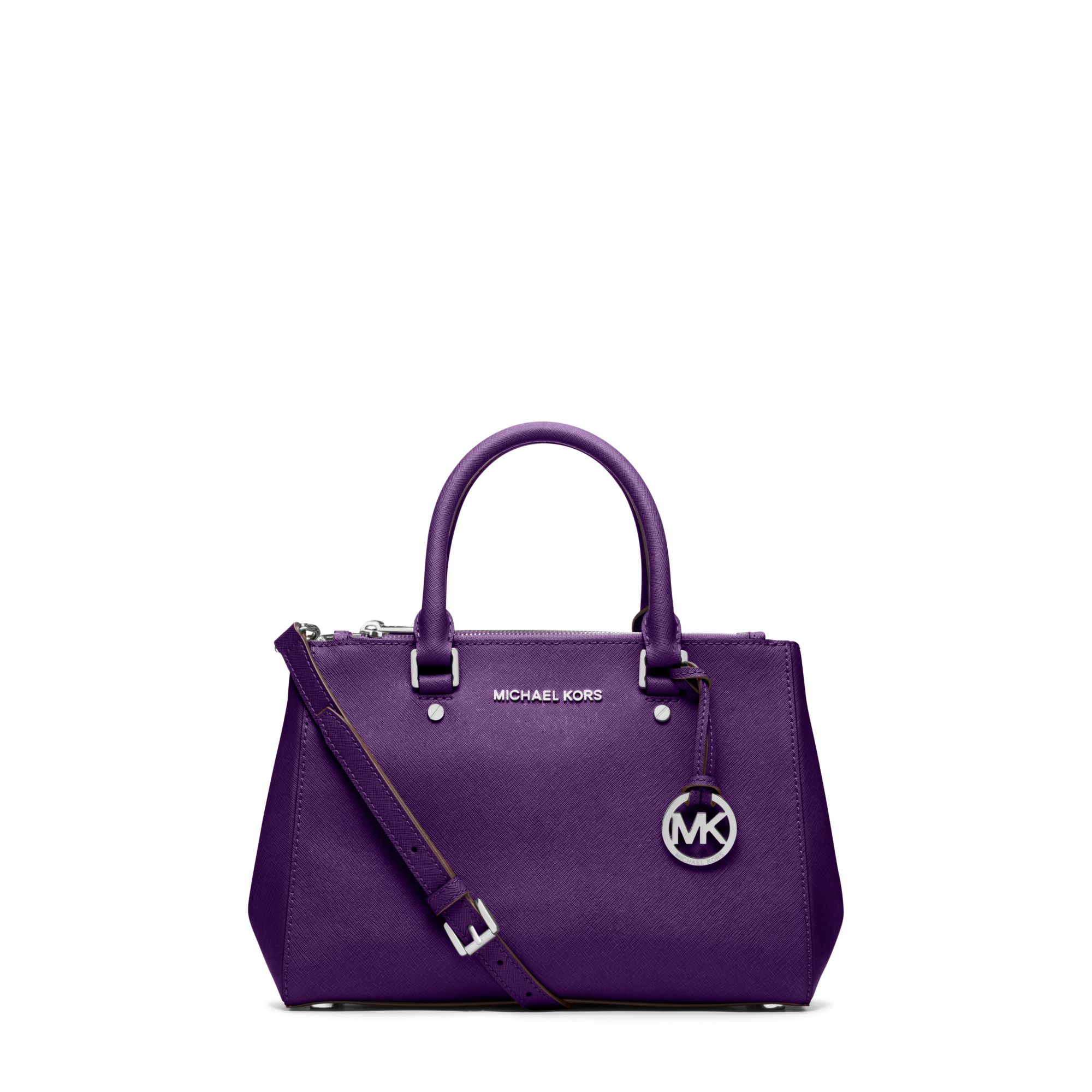 purple michael kors