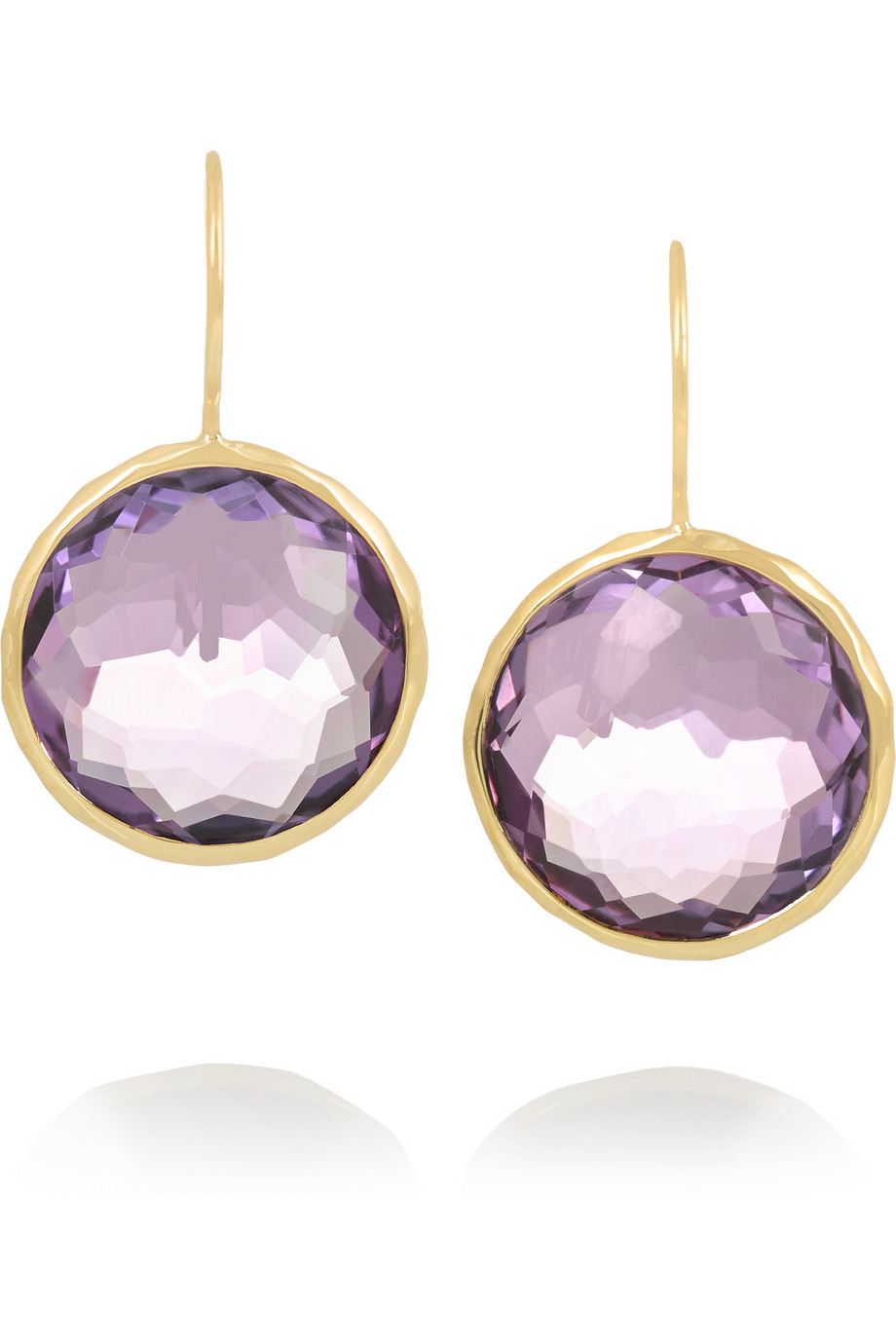 Lyst Ippolita Lollipop 18 Karat Gold Amethyst Earrings In Purple Gallery