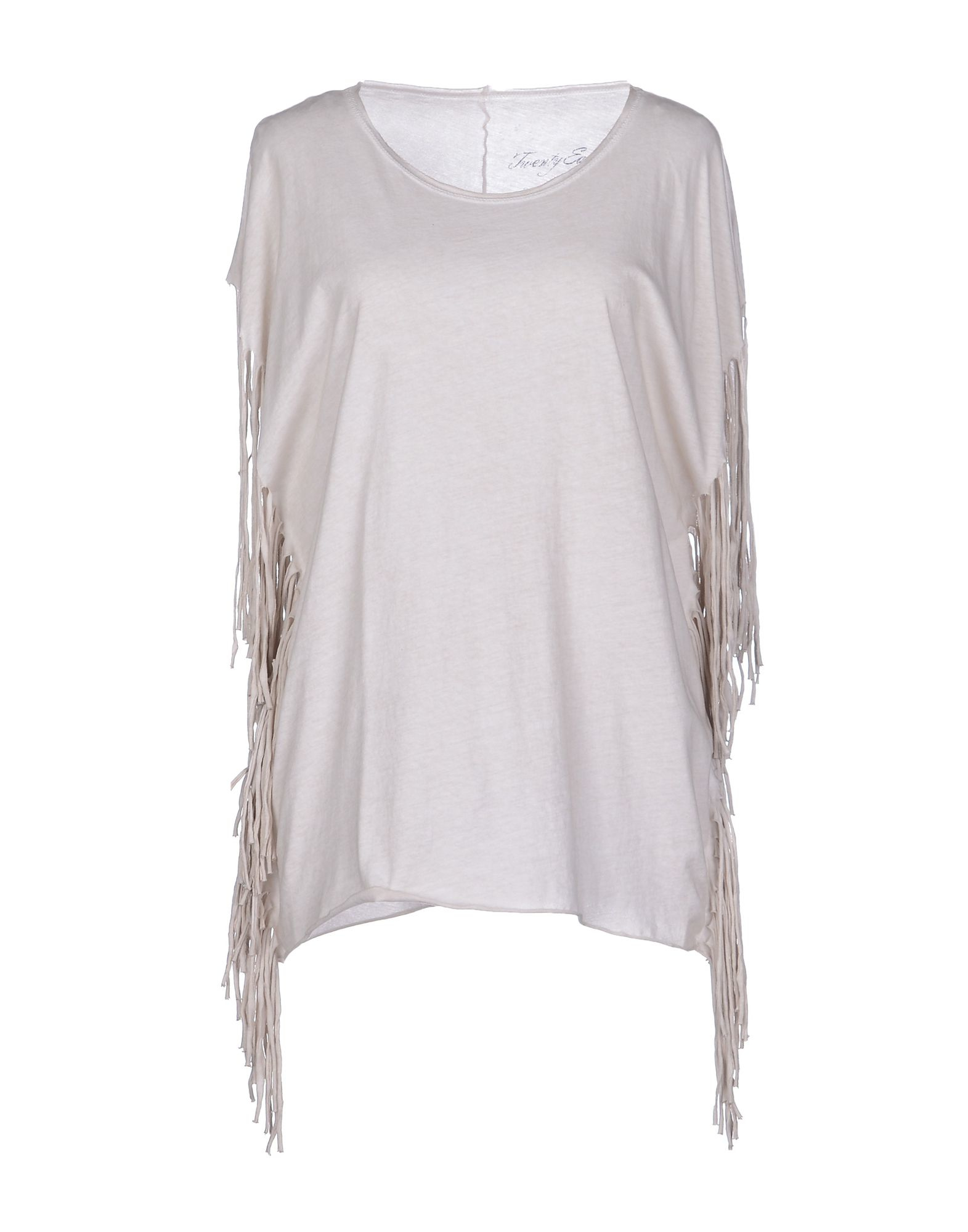 twenty easy by kaos t shirt in white lyst twenty easy by kaos t shirt in white lyst