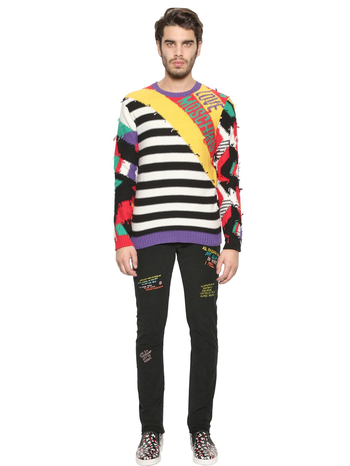 moschino men's sweaters