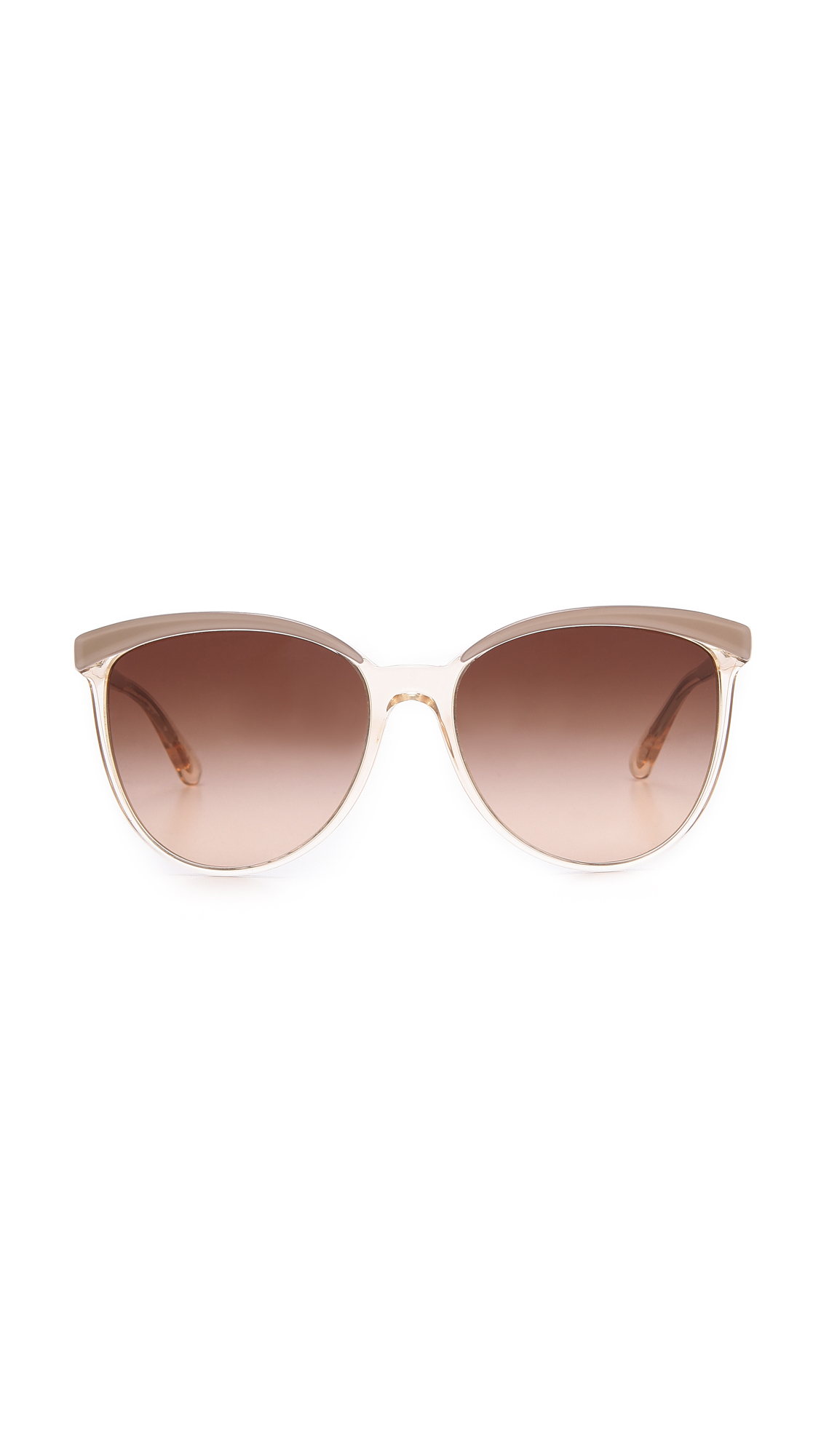 Oliver Peoples Ria Sunglasses in Brown Lyst