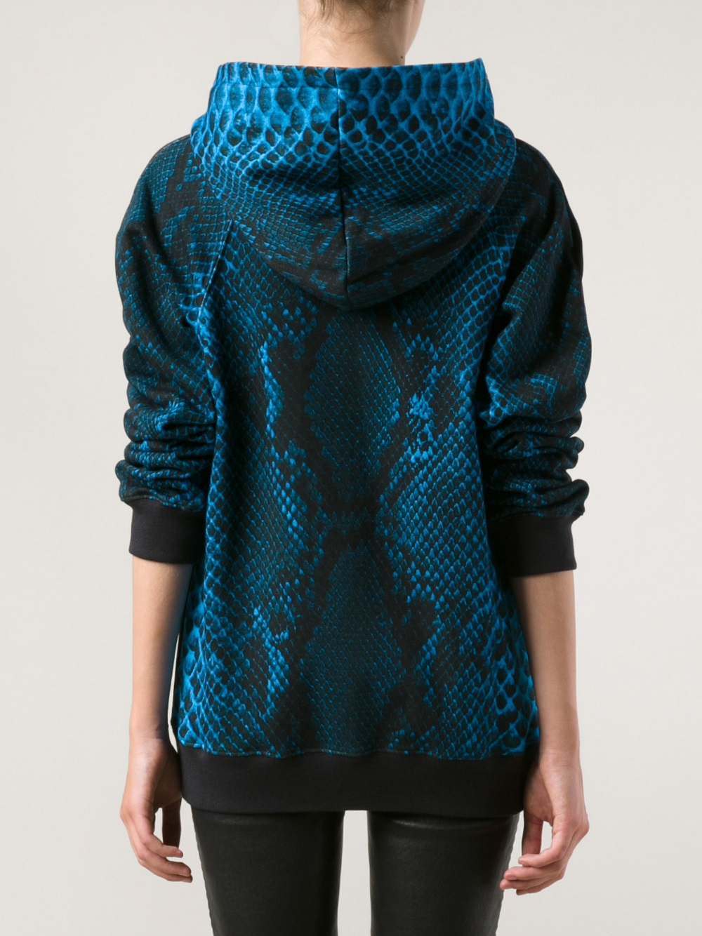 snakeskin hoodie