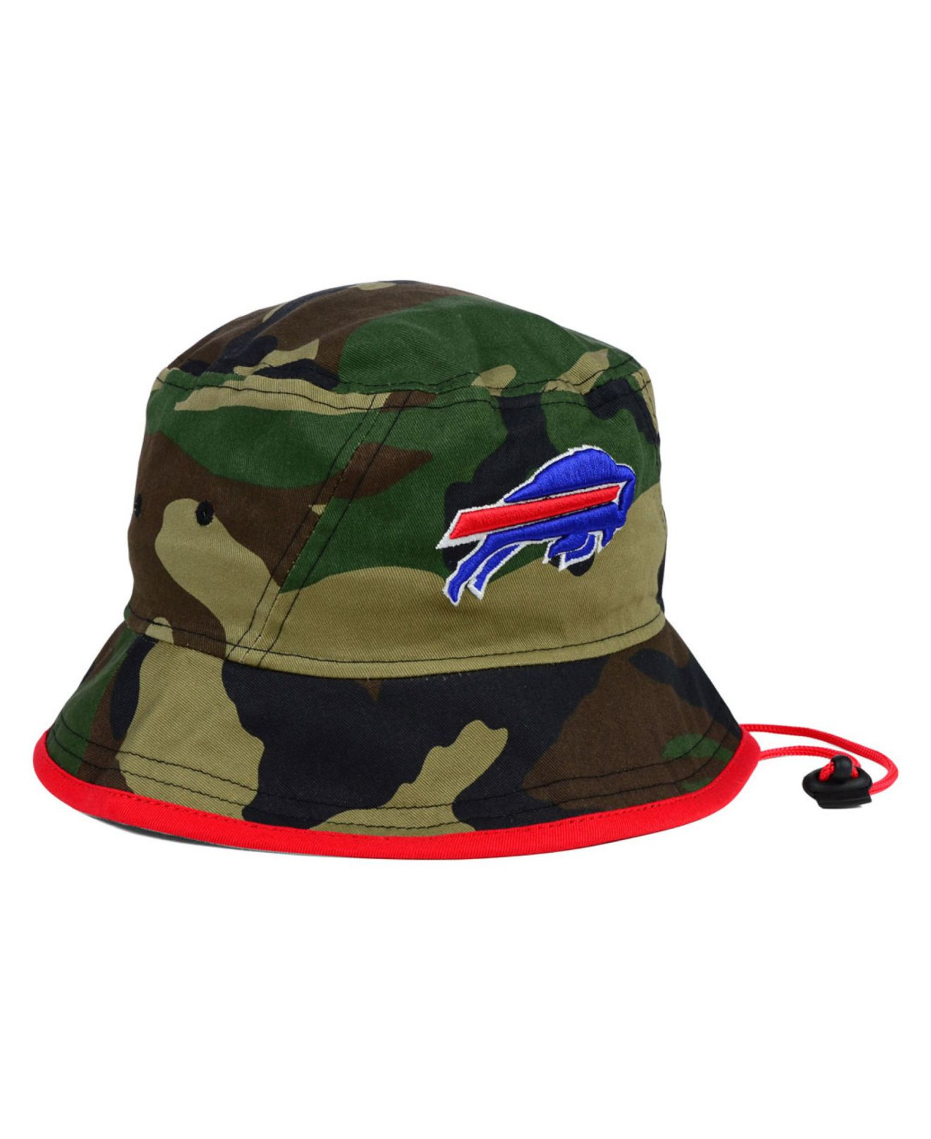 KTZ Buffalo Bills Camo Pop Bucket Hat for Men