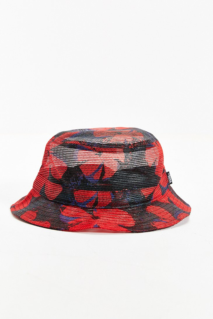 mens mesh bucket hat