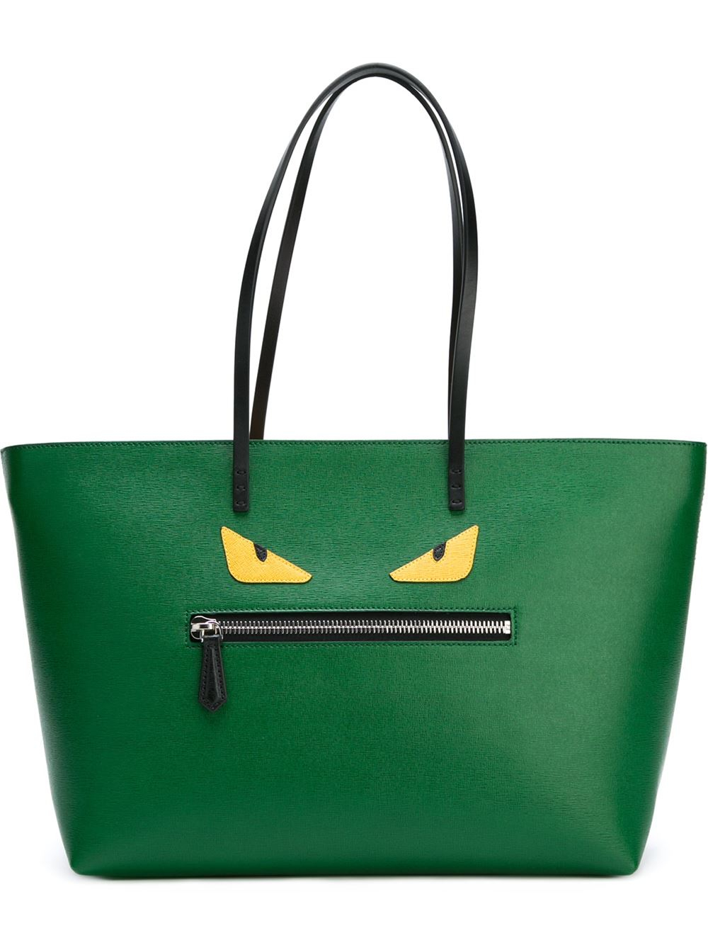 Fendi Bag Bugs 'roll' Tote Bag in Green