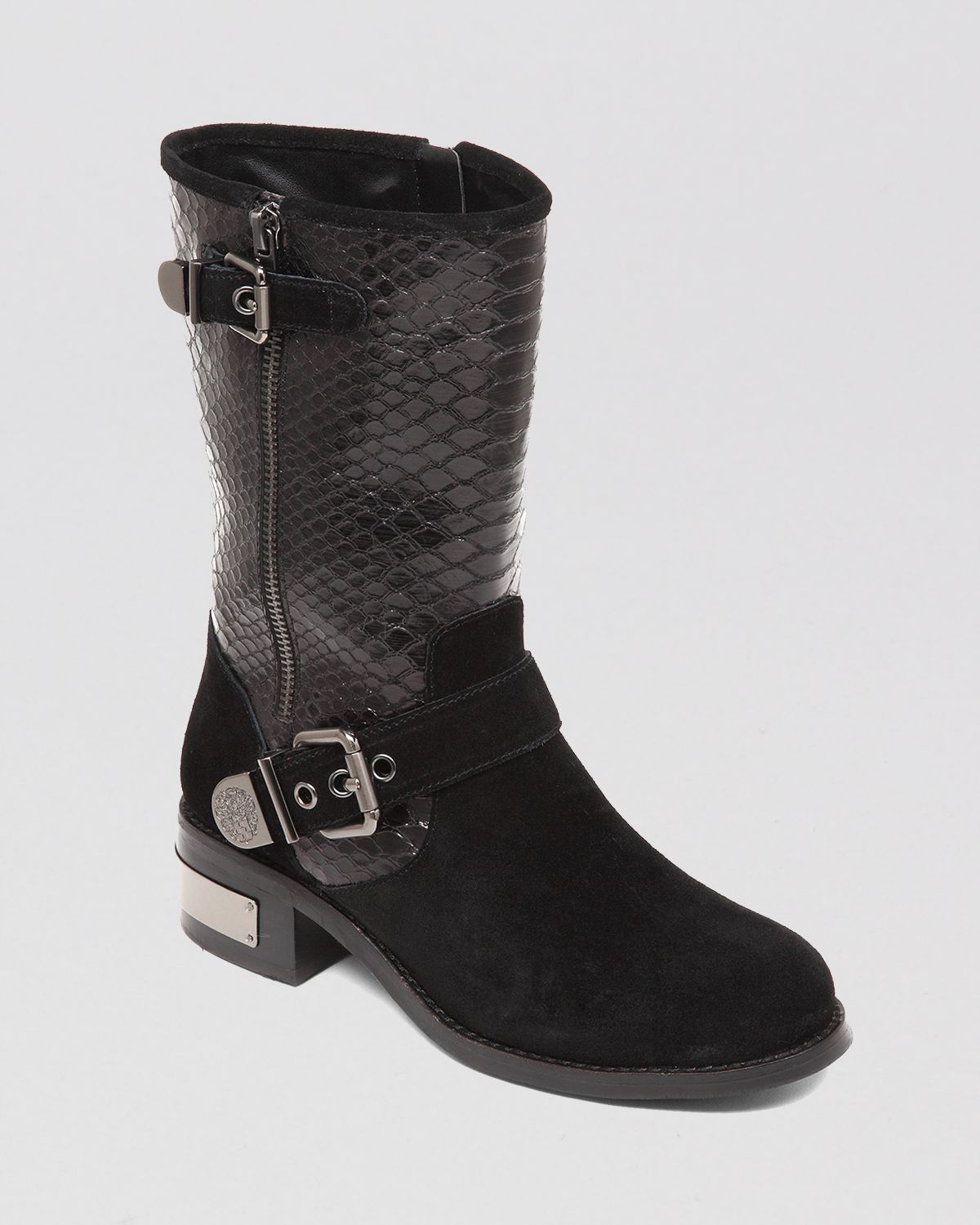Lyst Vince Camuto Moto Boots Witty in Black