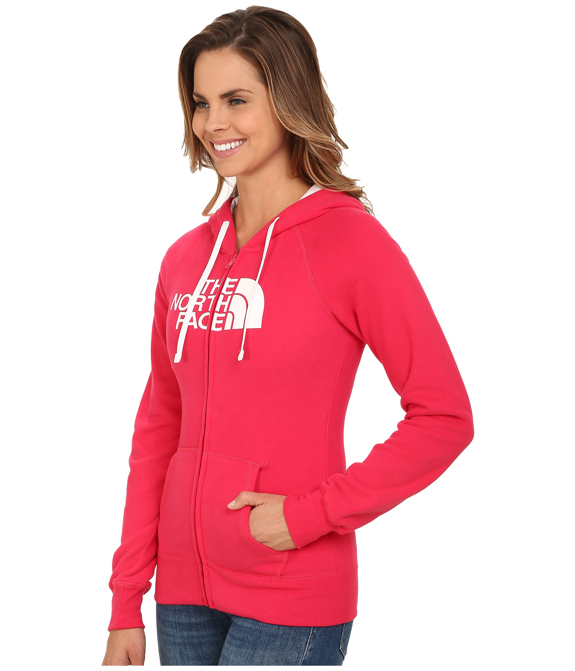 north face half dome hoodie zip