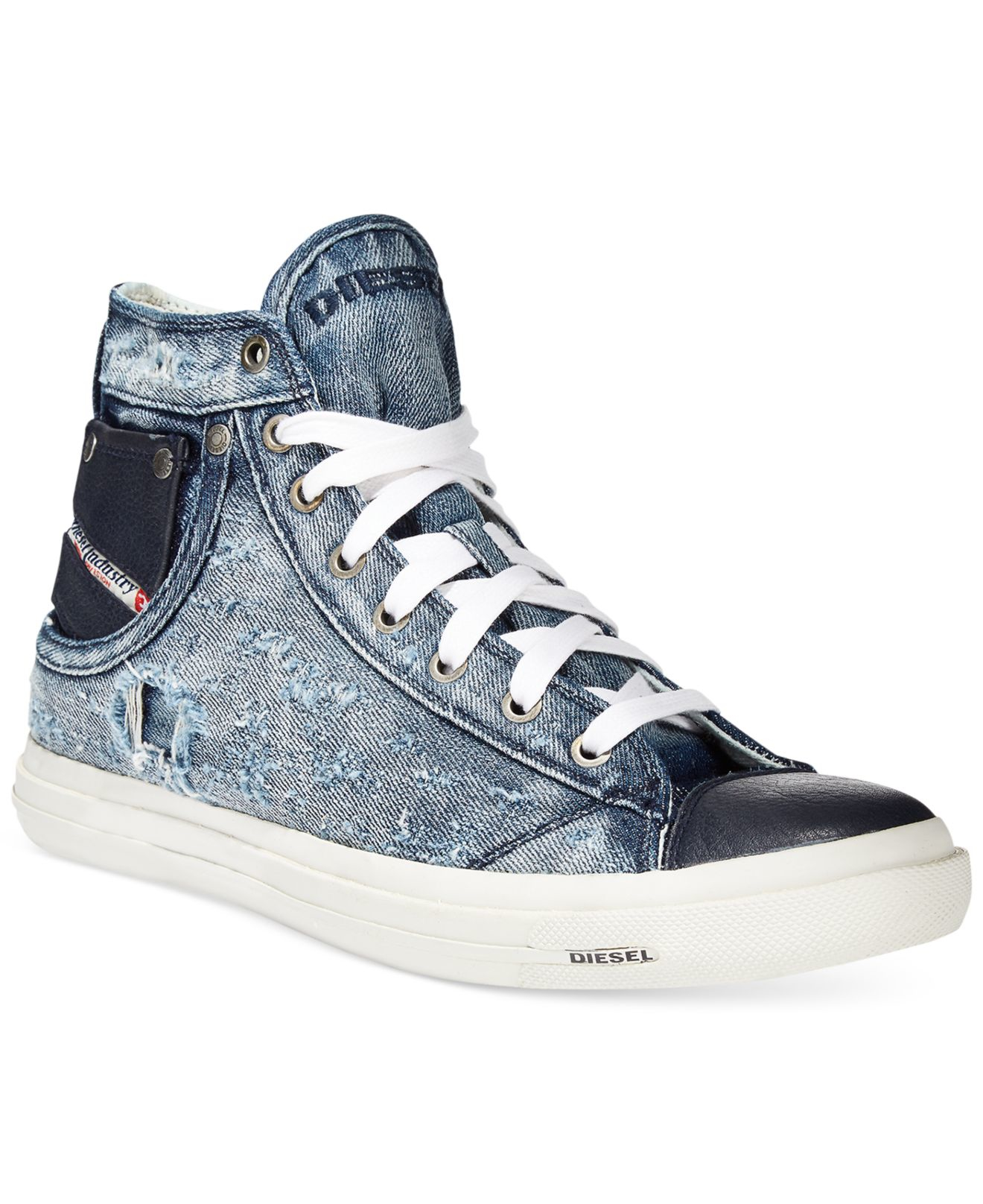 diesel denim shoes