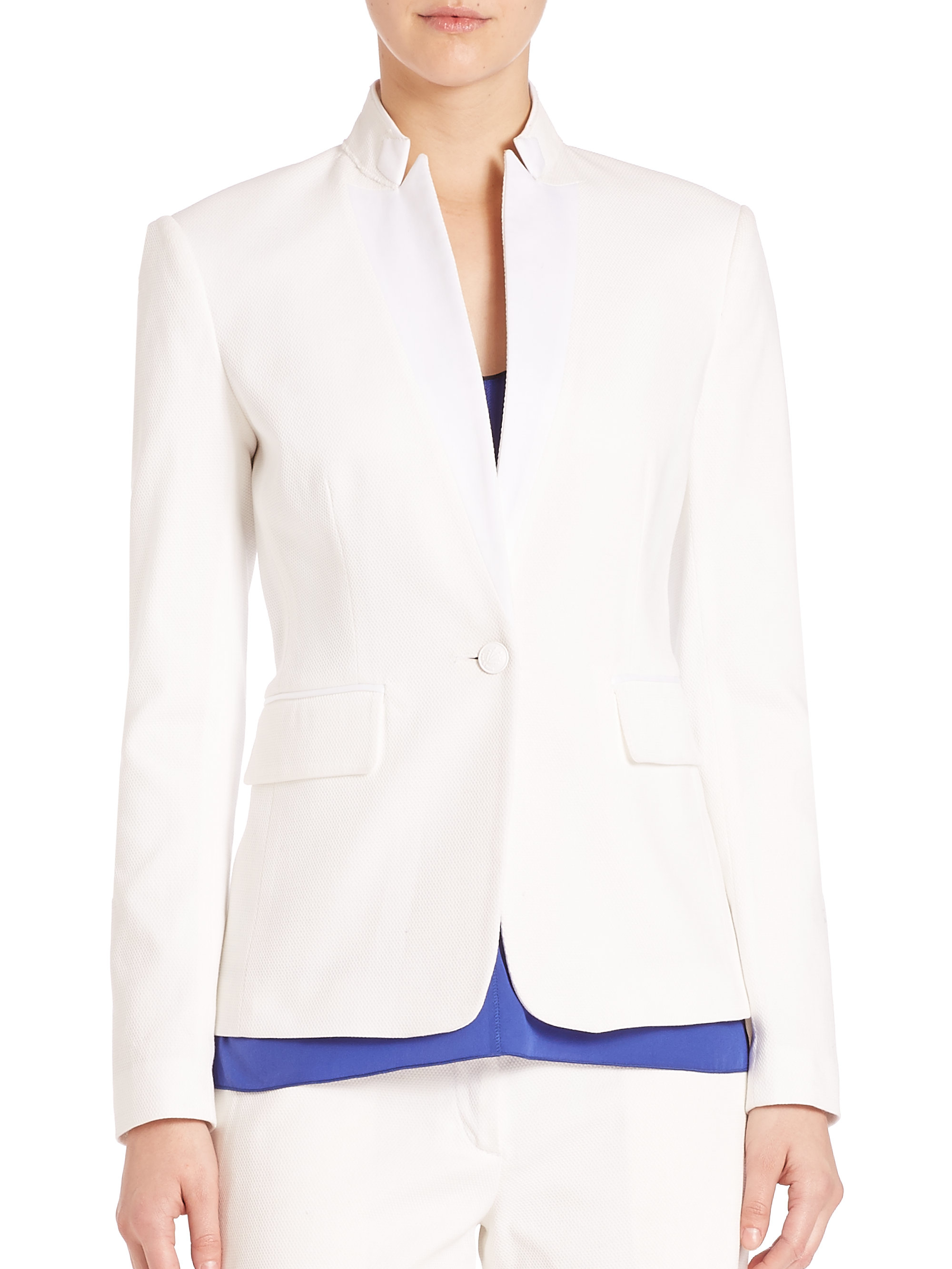 rag and bone white blazer