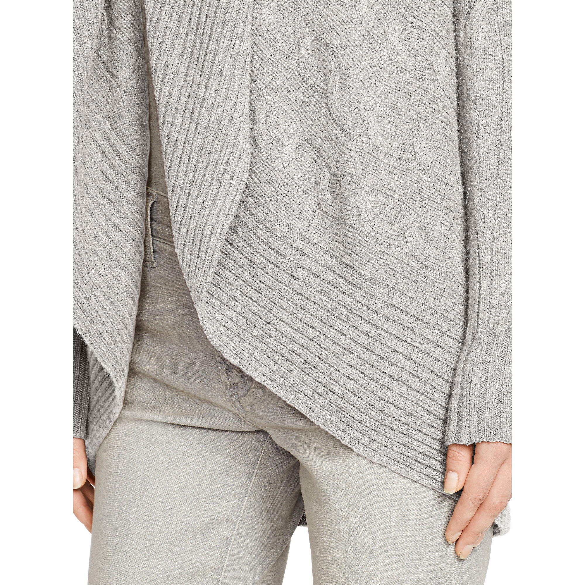 ralph lauren cashmere circle cardigan