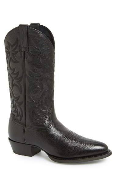 ariat men's black boots