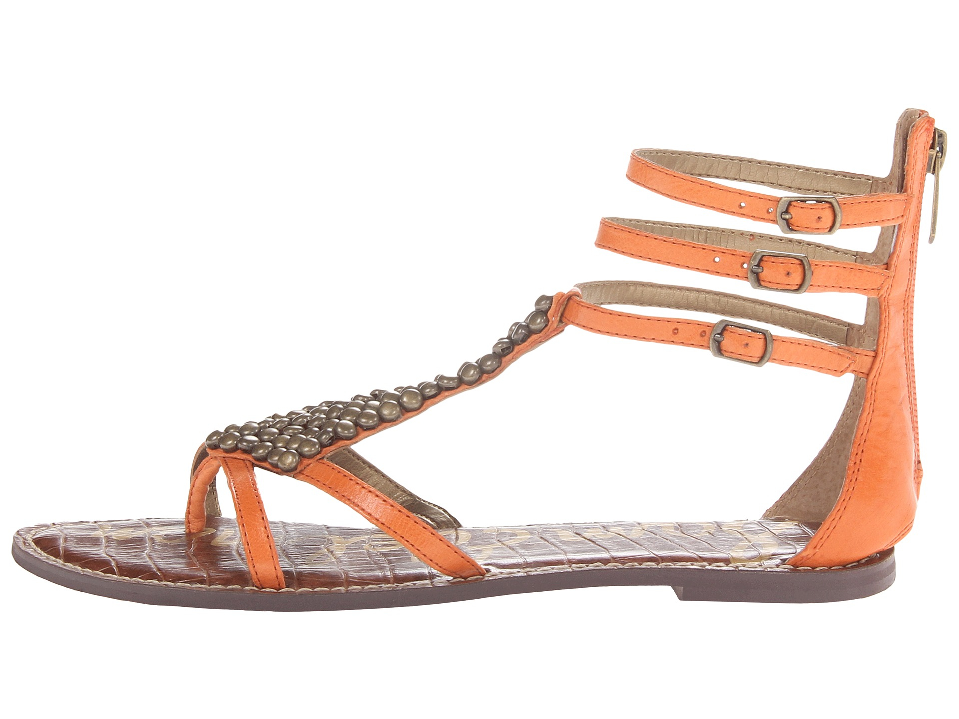 sam edelman studded flat sandals
