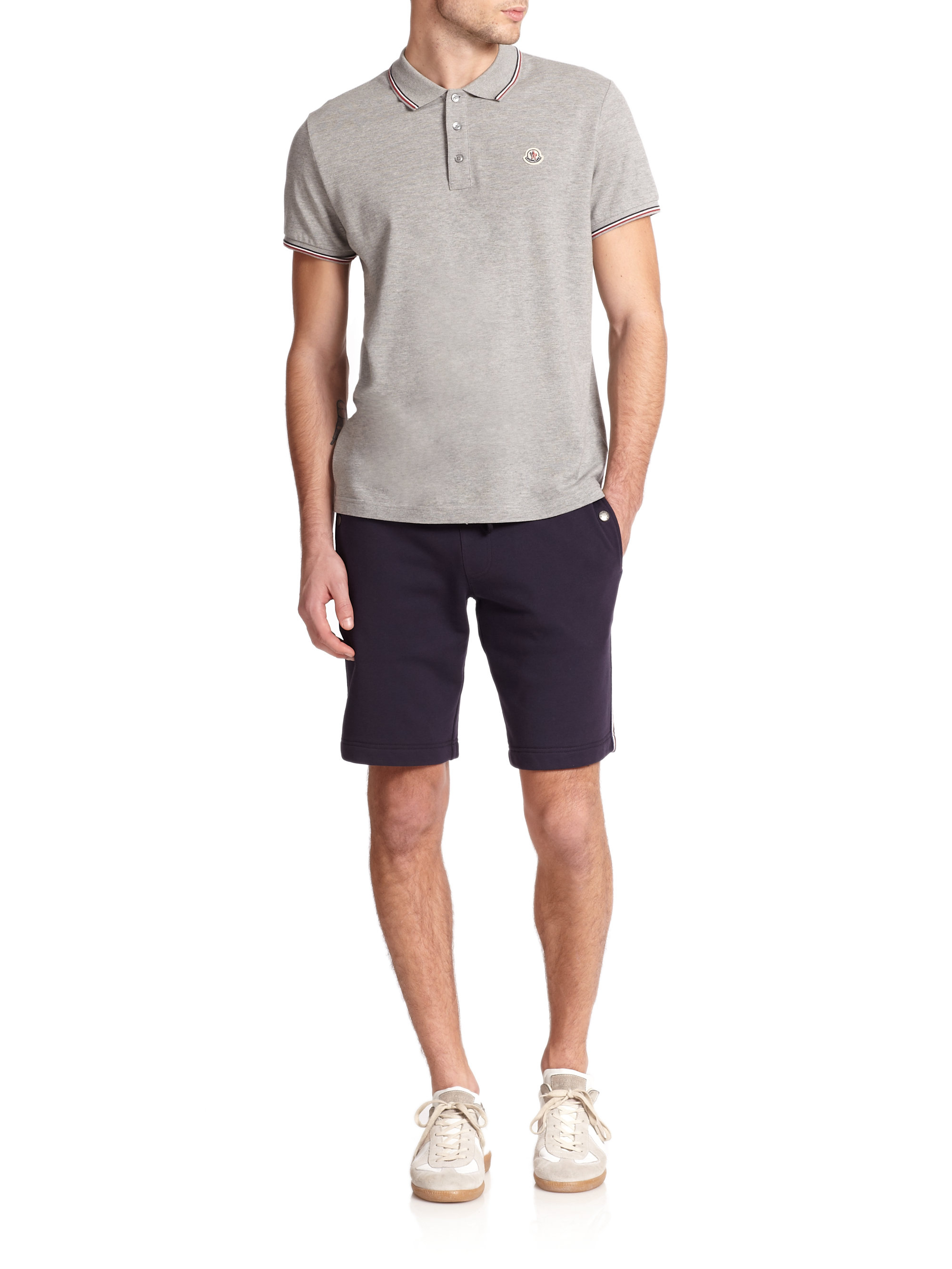 drawstring sweat shorts