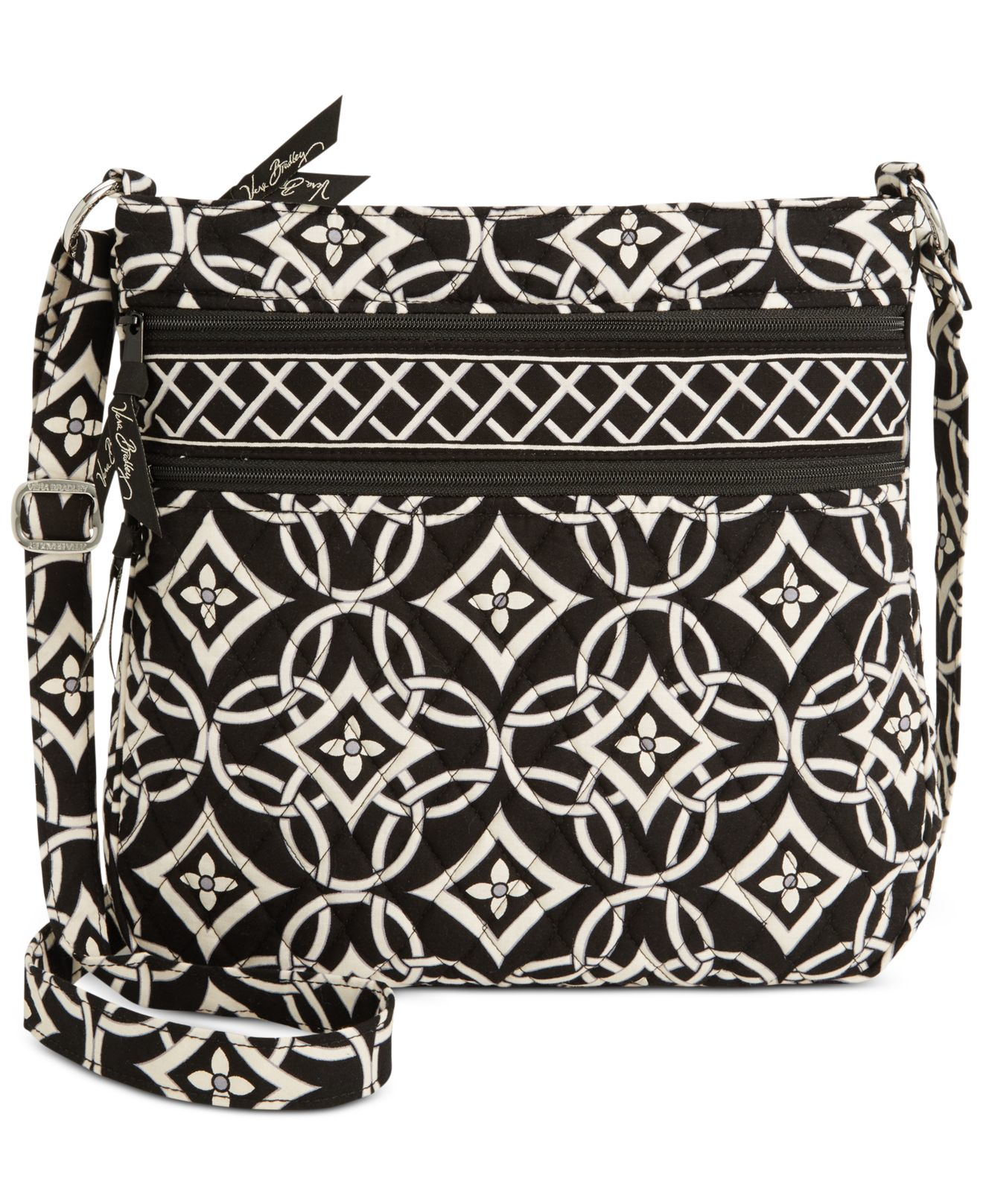Vera Bradley Triple Zip Hipster Black 2024 www.alhudapk