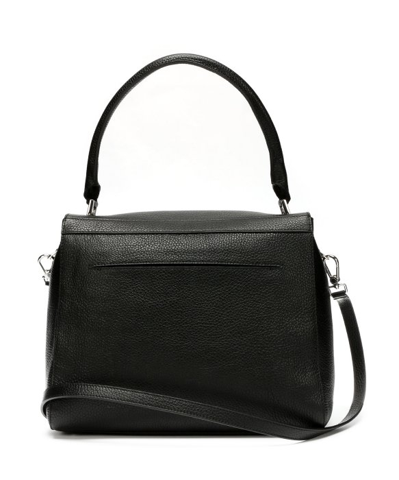 Furla Onyx Pebbled Leather 'Patty S' Convertible Top Handle Bag in ...