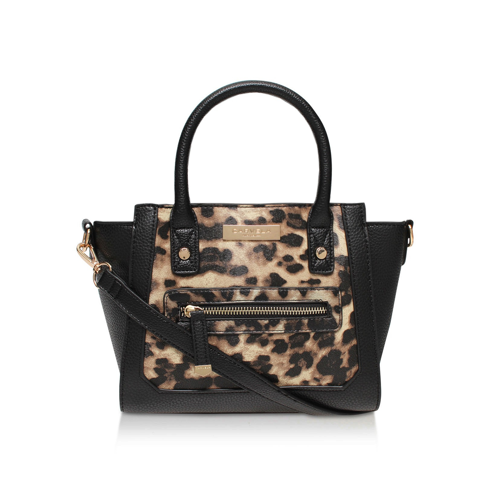 carvela leopard print bag