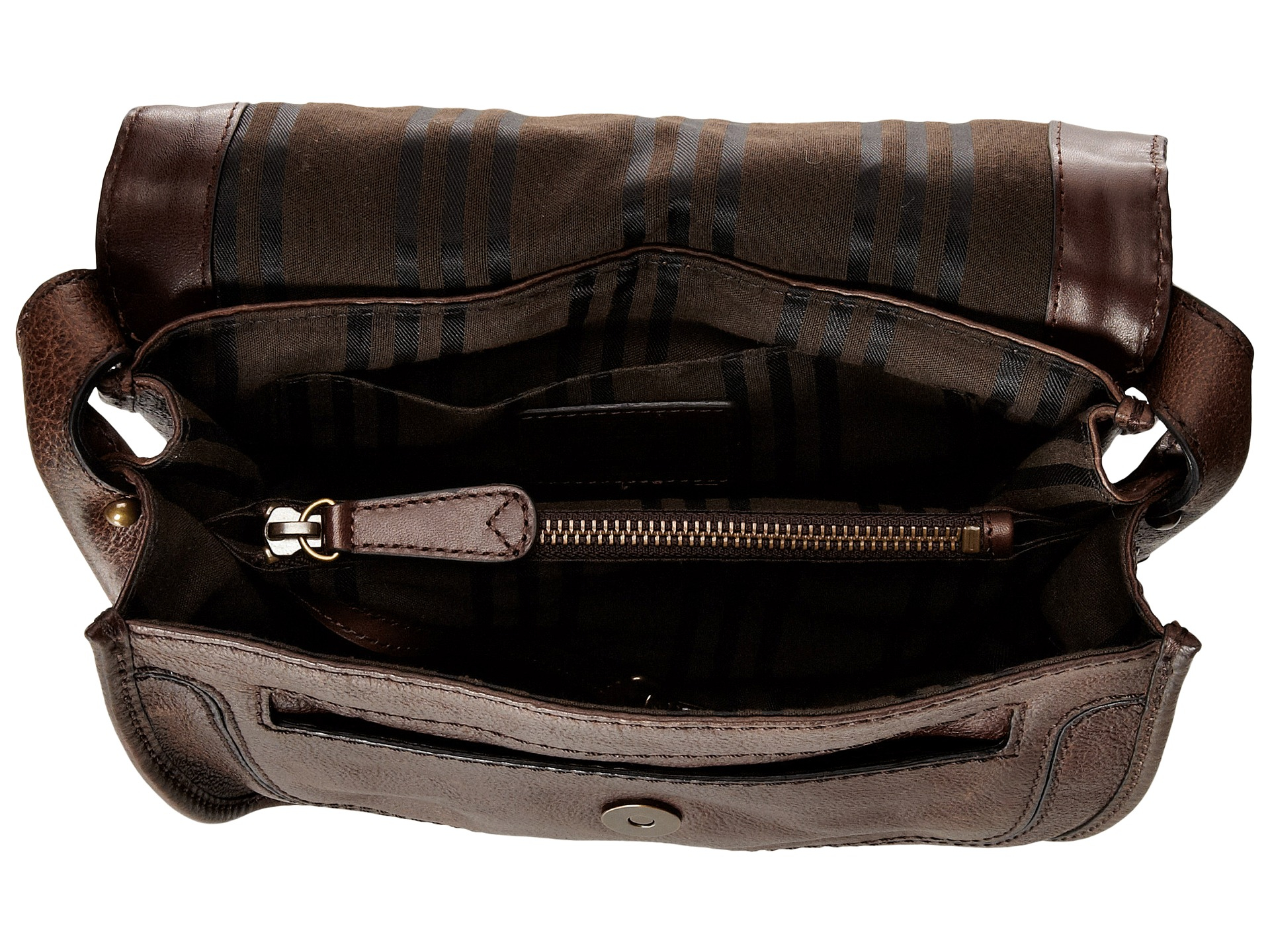 frye anna saddle bag