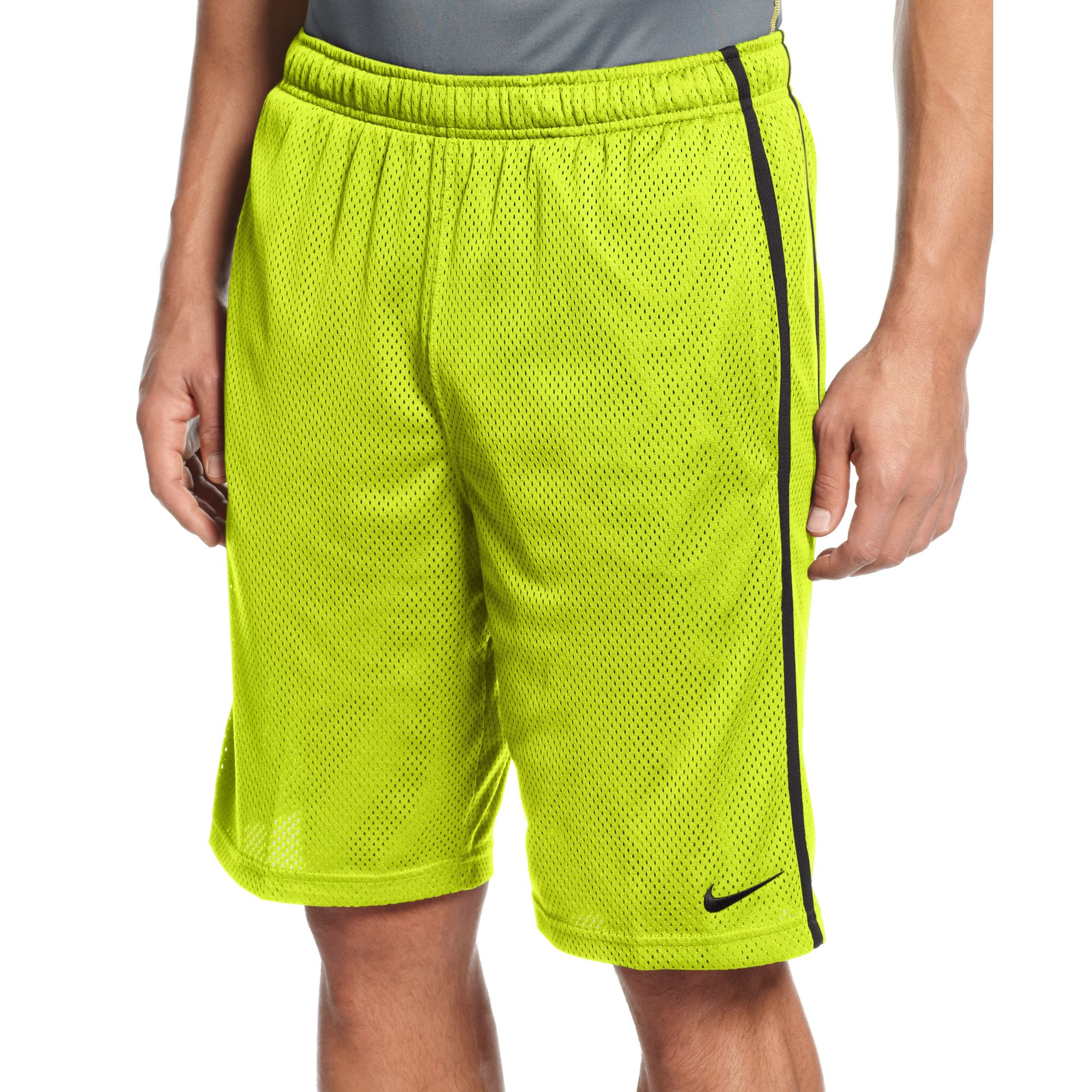 mens nike mesh basketball shorts