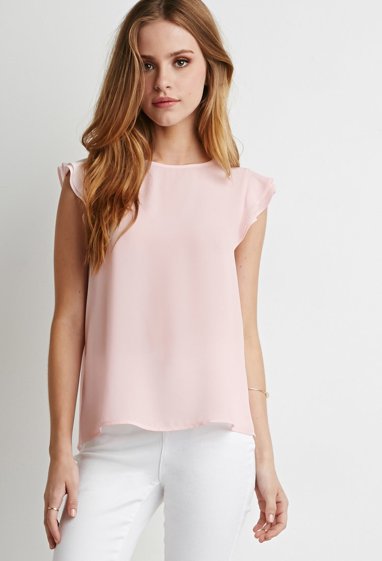 light pink blouse forever 21