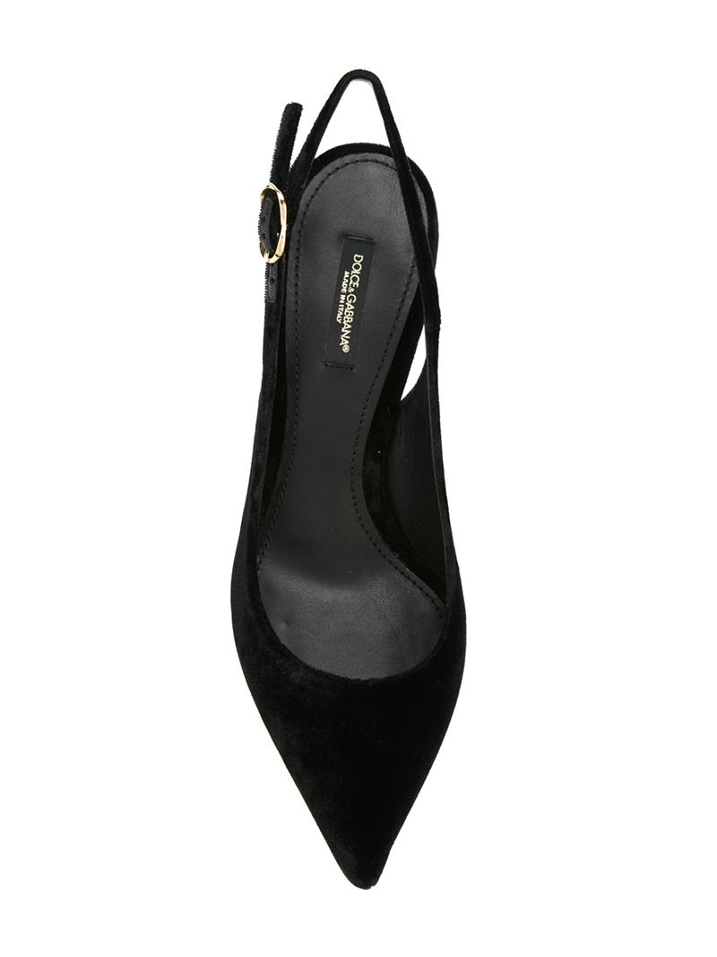 dolce and gabbana slingback shoes