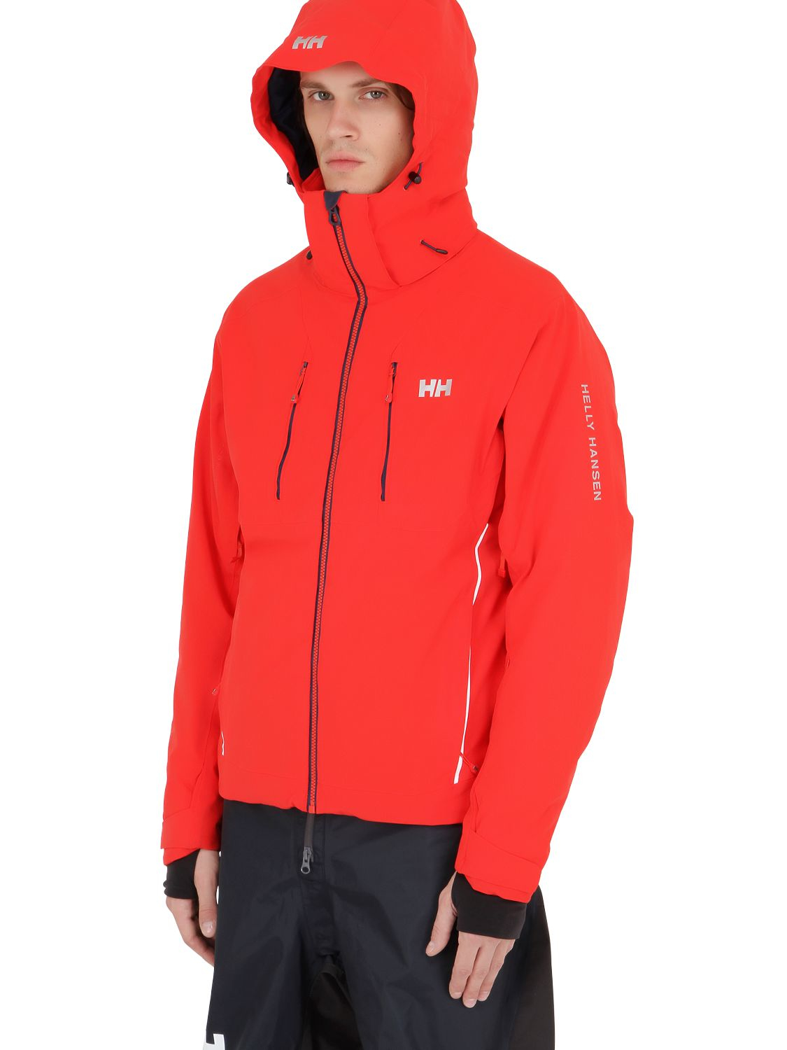 helly hansen red ski jacket