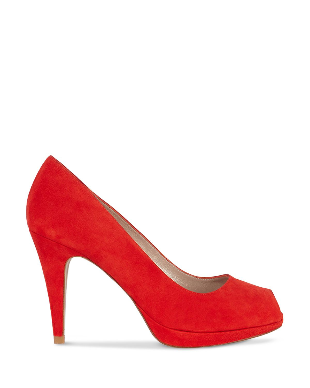 Karen Millen Platform Pumps - Suede 