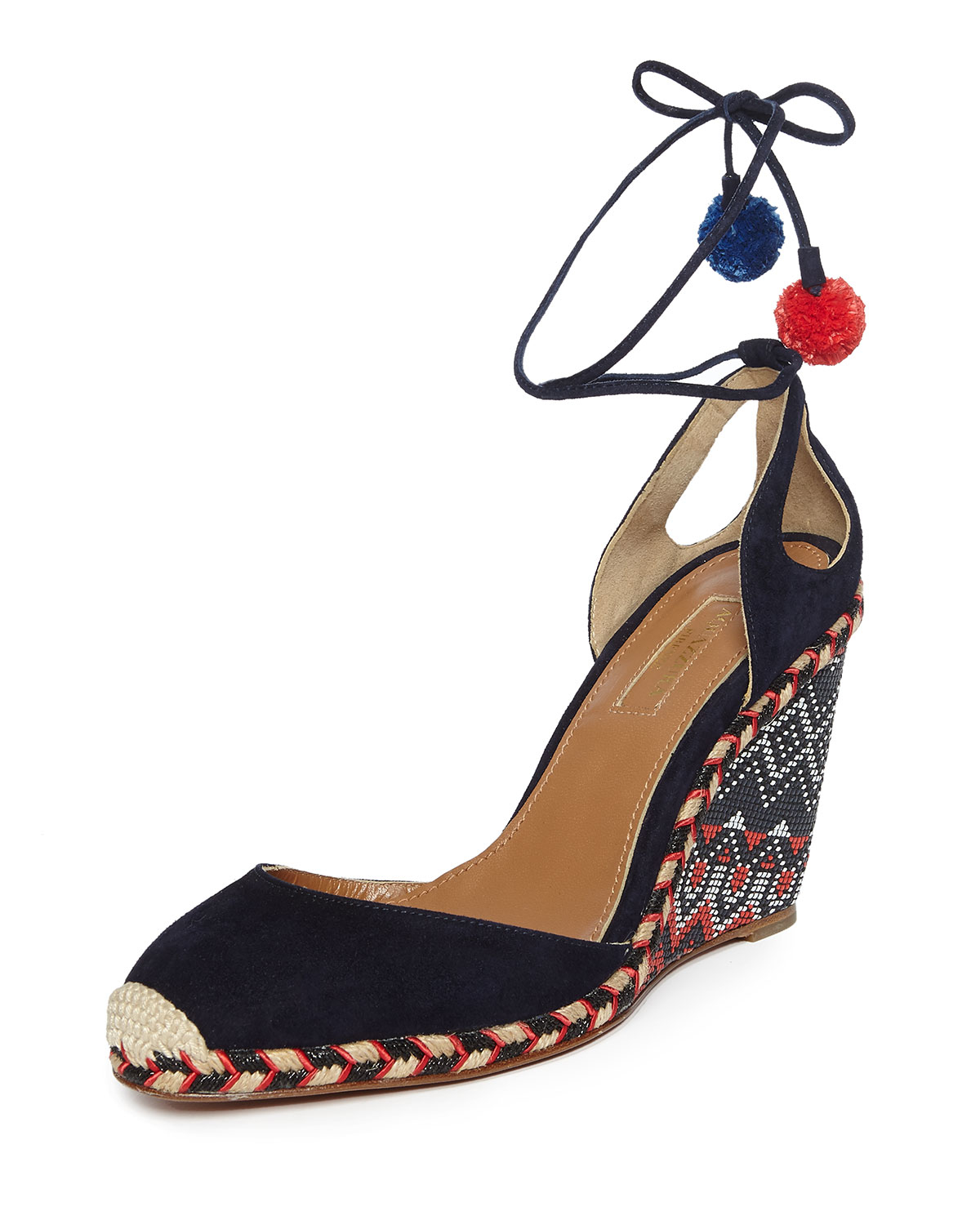 aquazzura wedge espadrilles