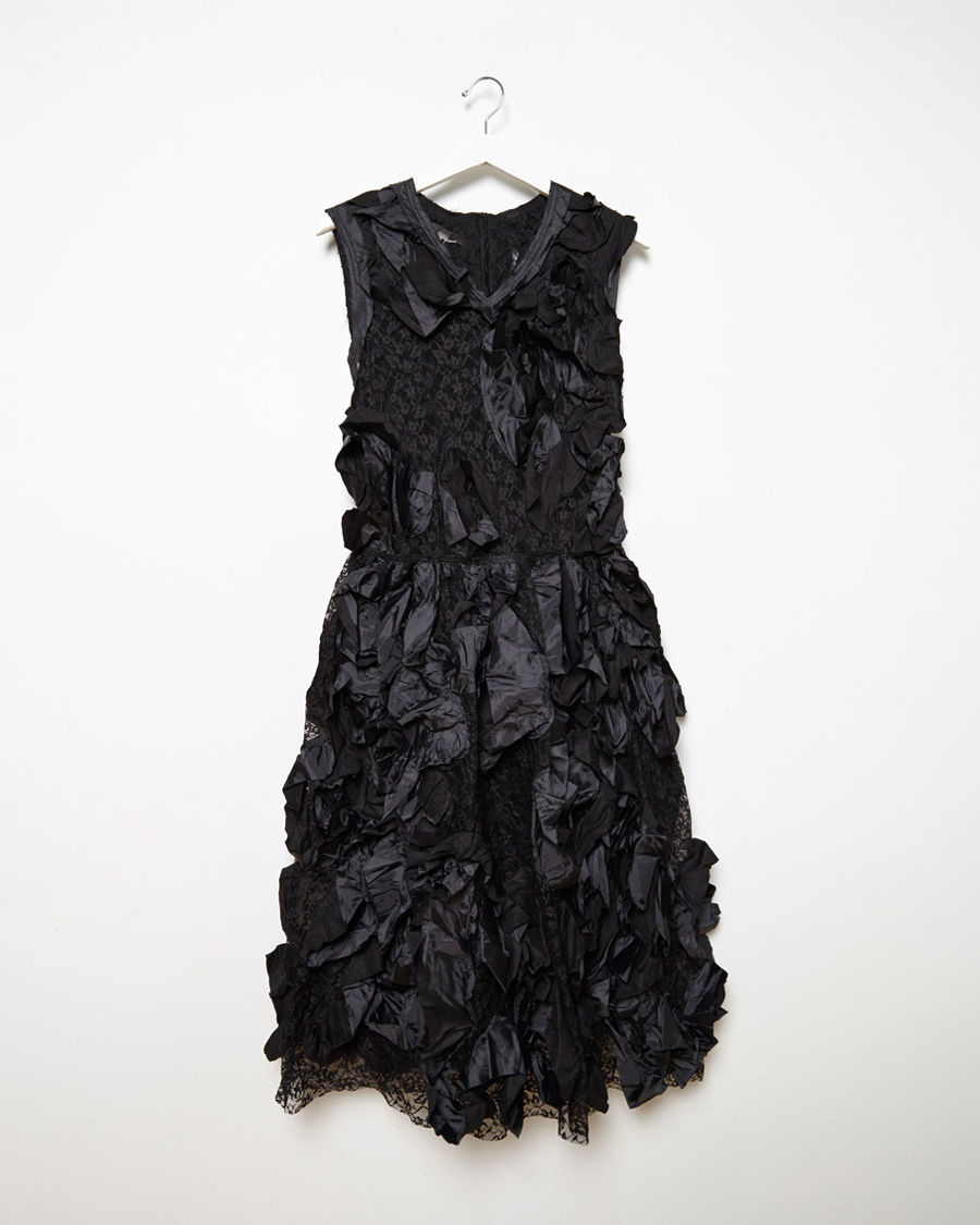 comme des garcons white dress