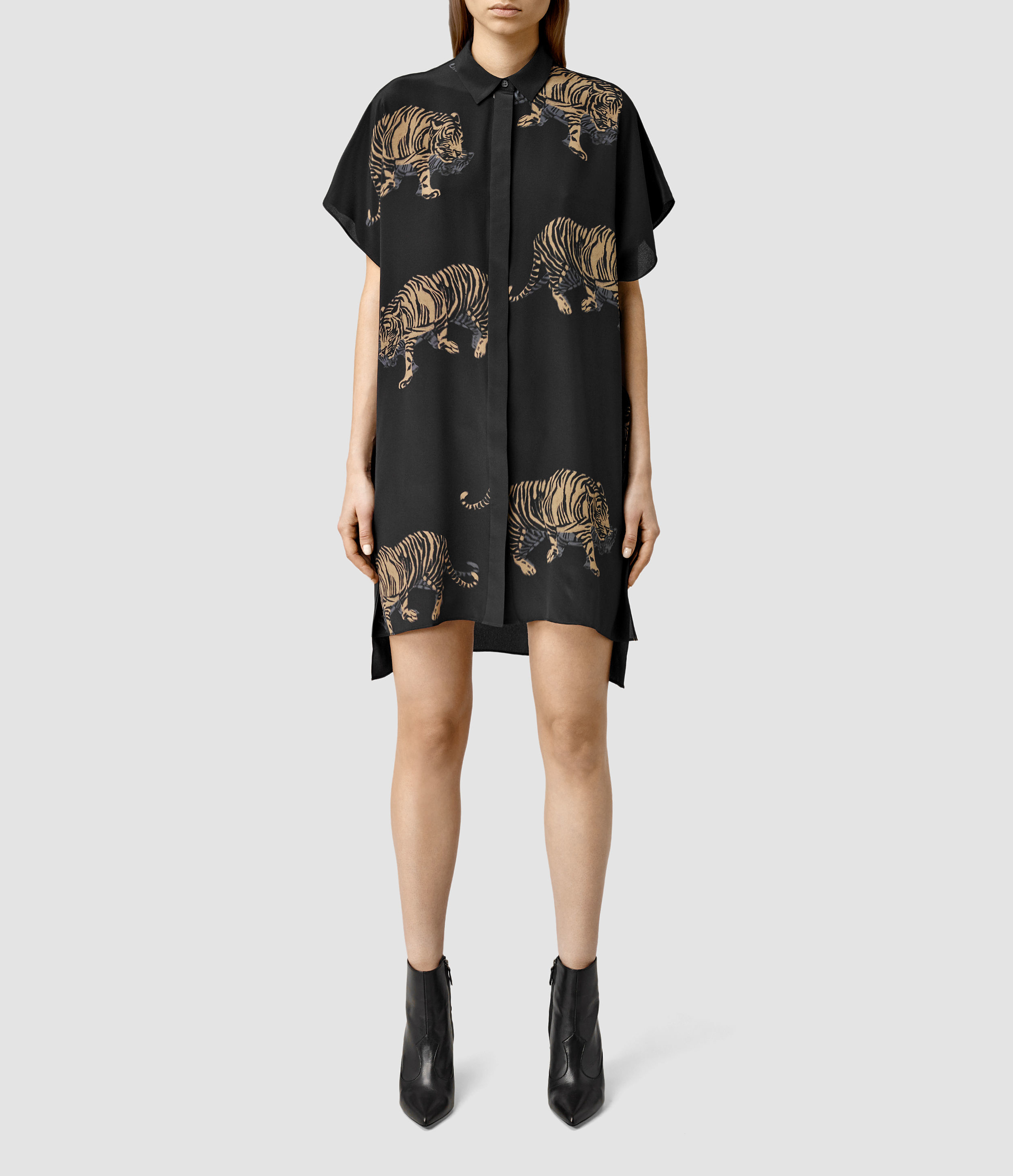 all saints tiger dress