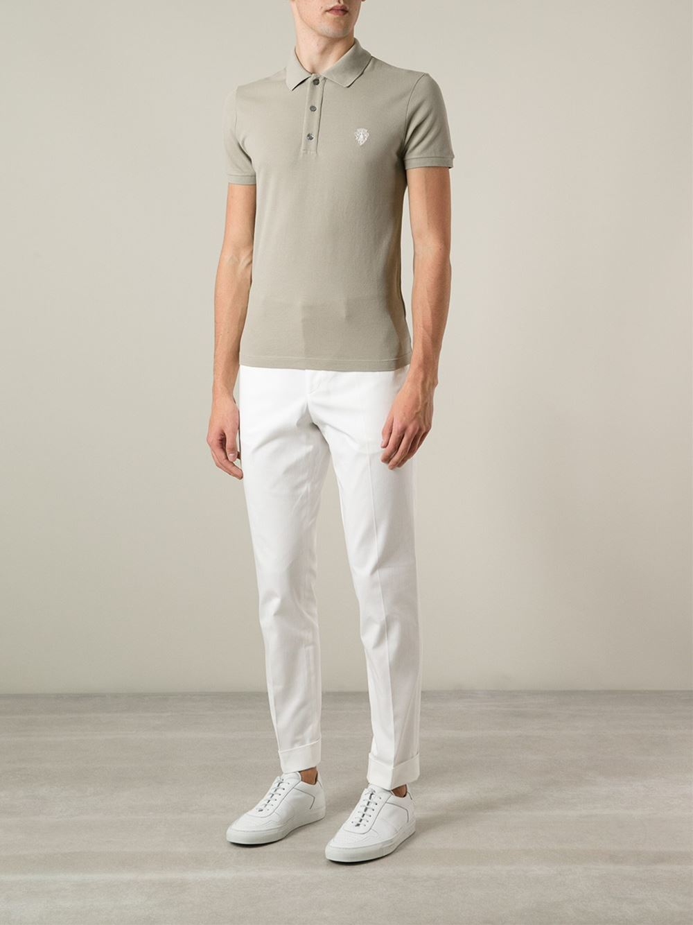 Gucci Chino Trousers in White for - Lyst