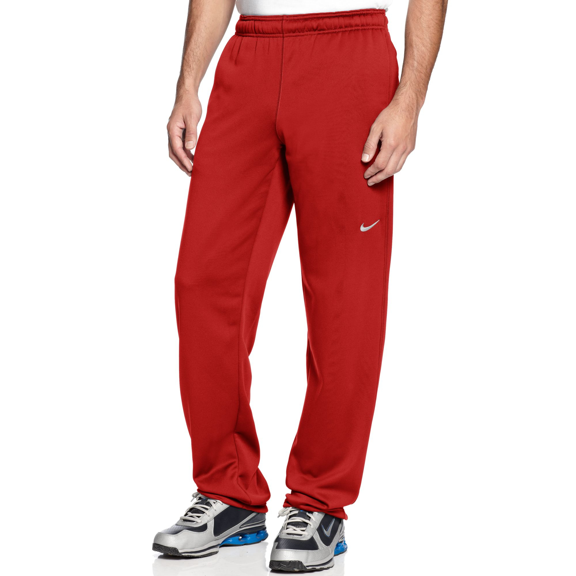 Nike Thermafit Knockout Pants in Red for Men | Lyst