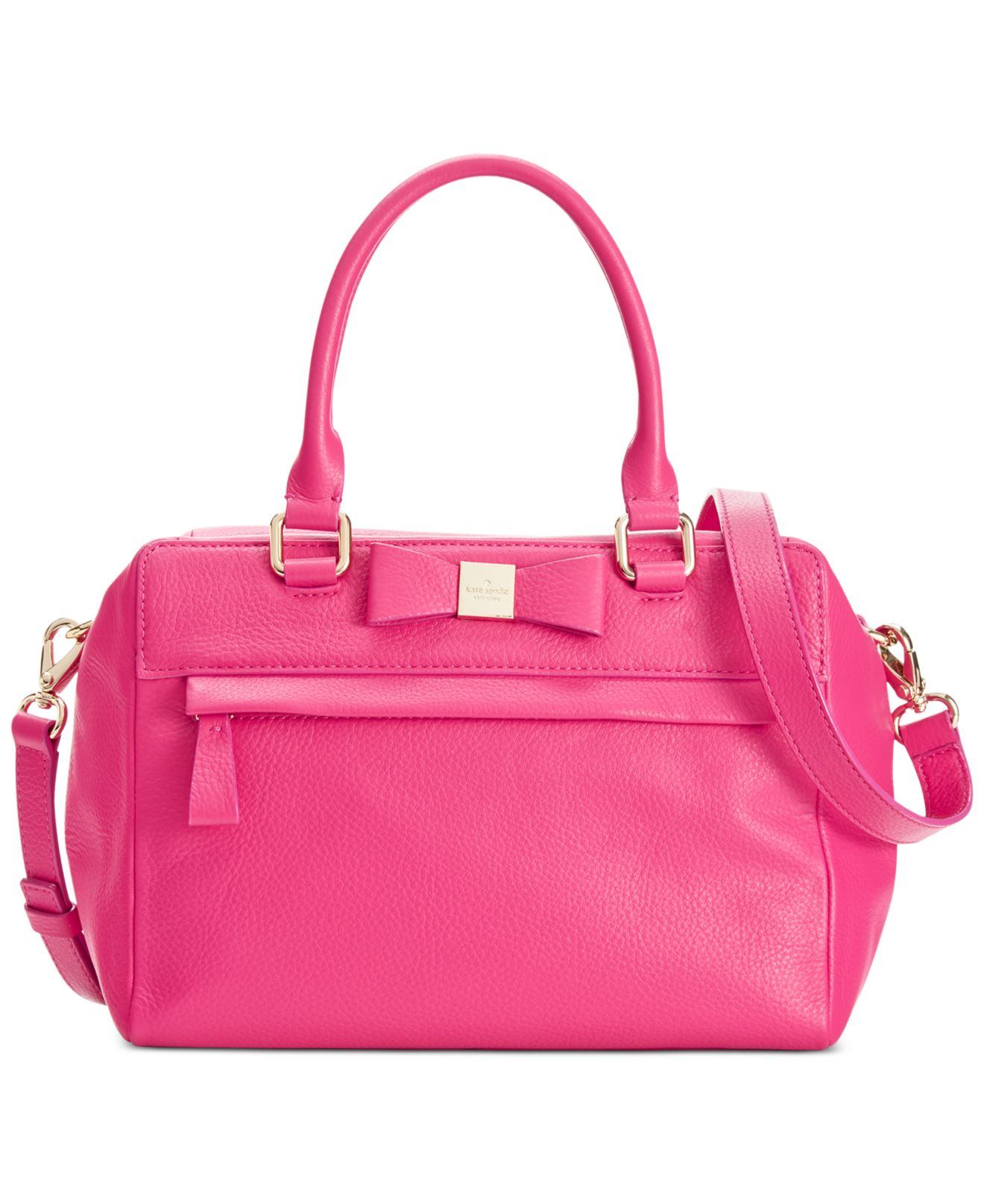 kate spade fluffy pink bag