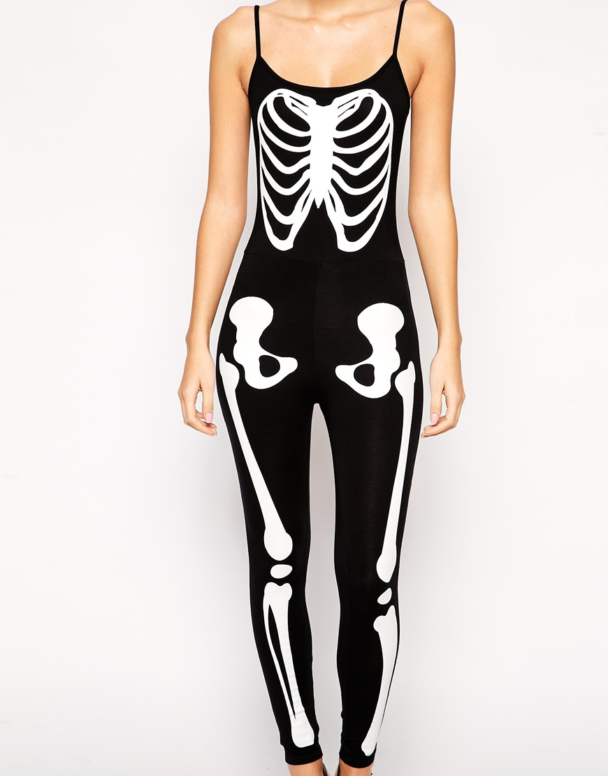 skeleton unitard