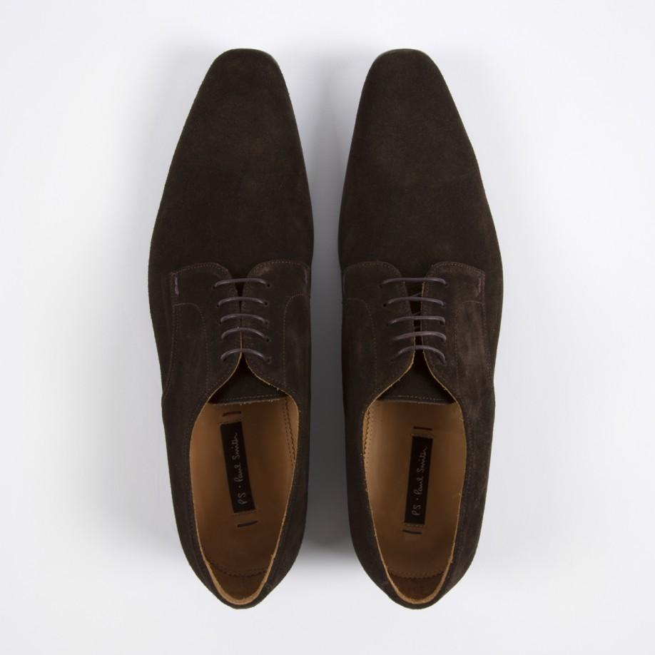 suede derby shoes