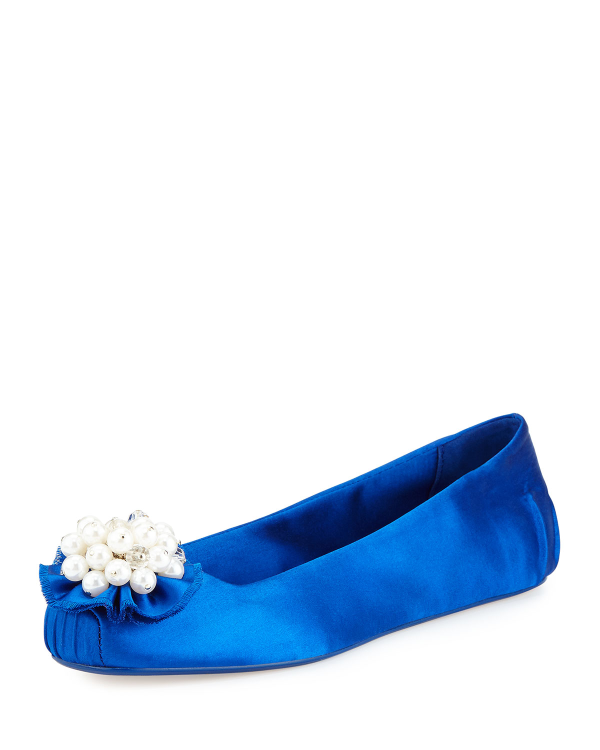 kate spade blue flats