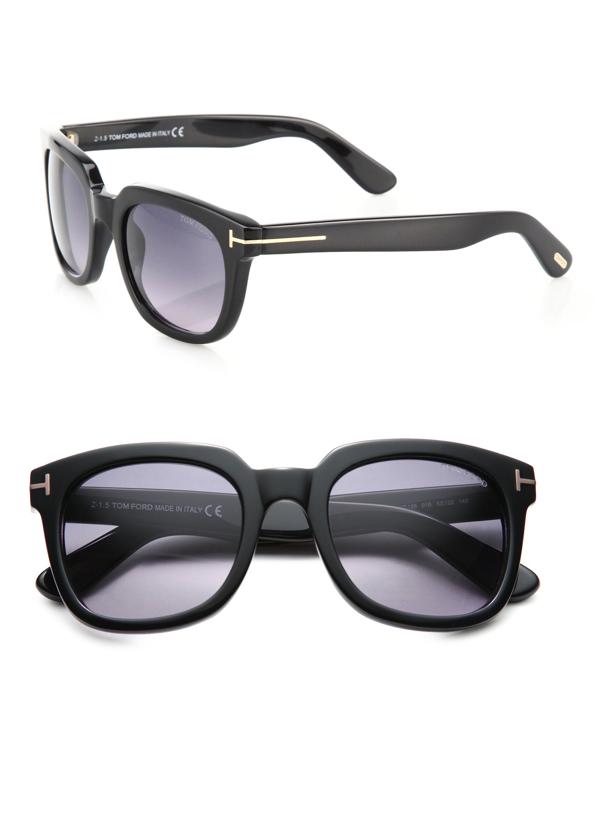 Tom ford black square frame sunglasses #6