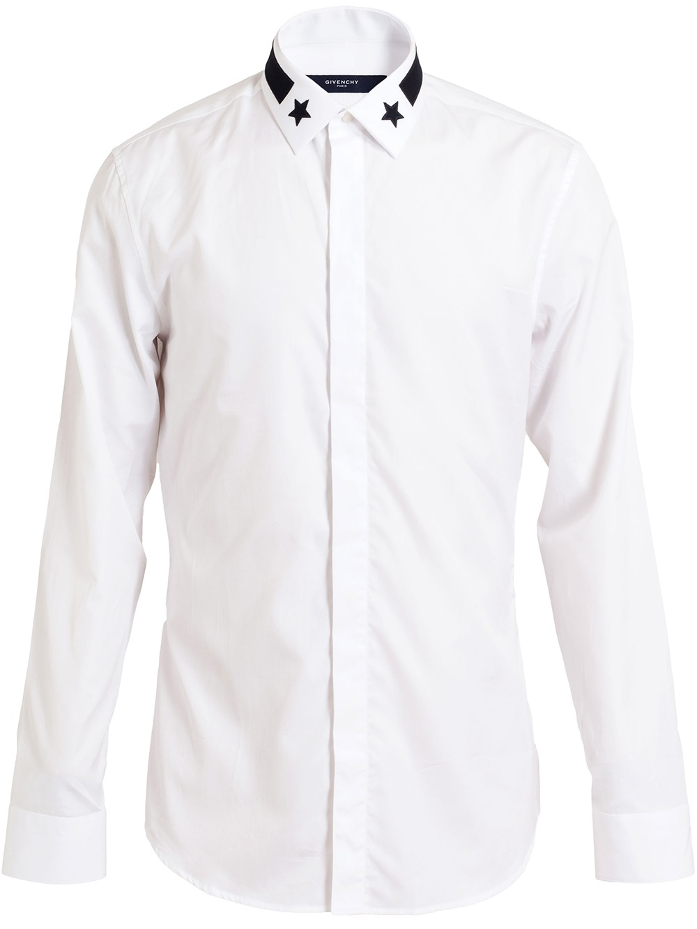 givenchy star embroidered shirt