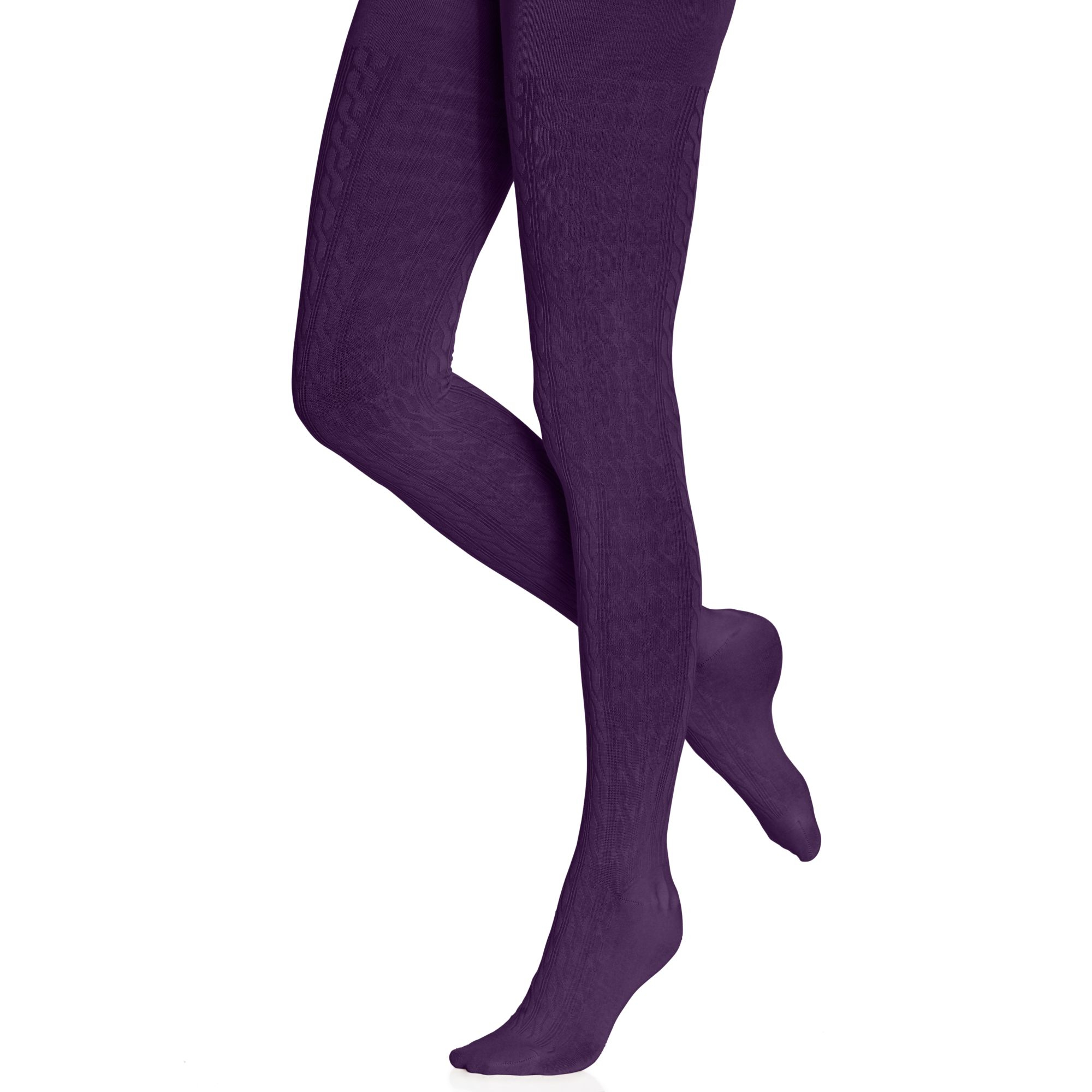 cable sweater tights